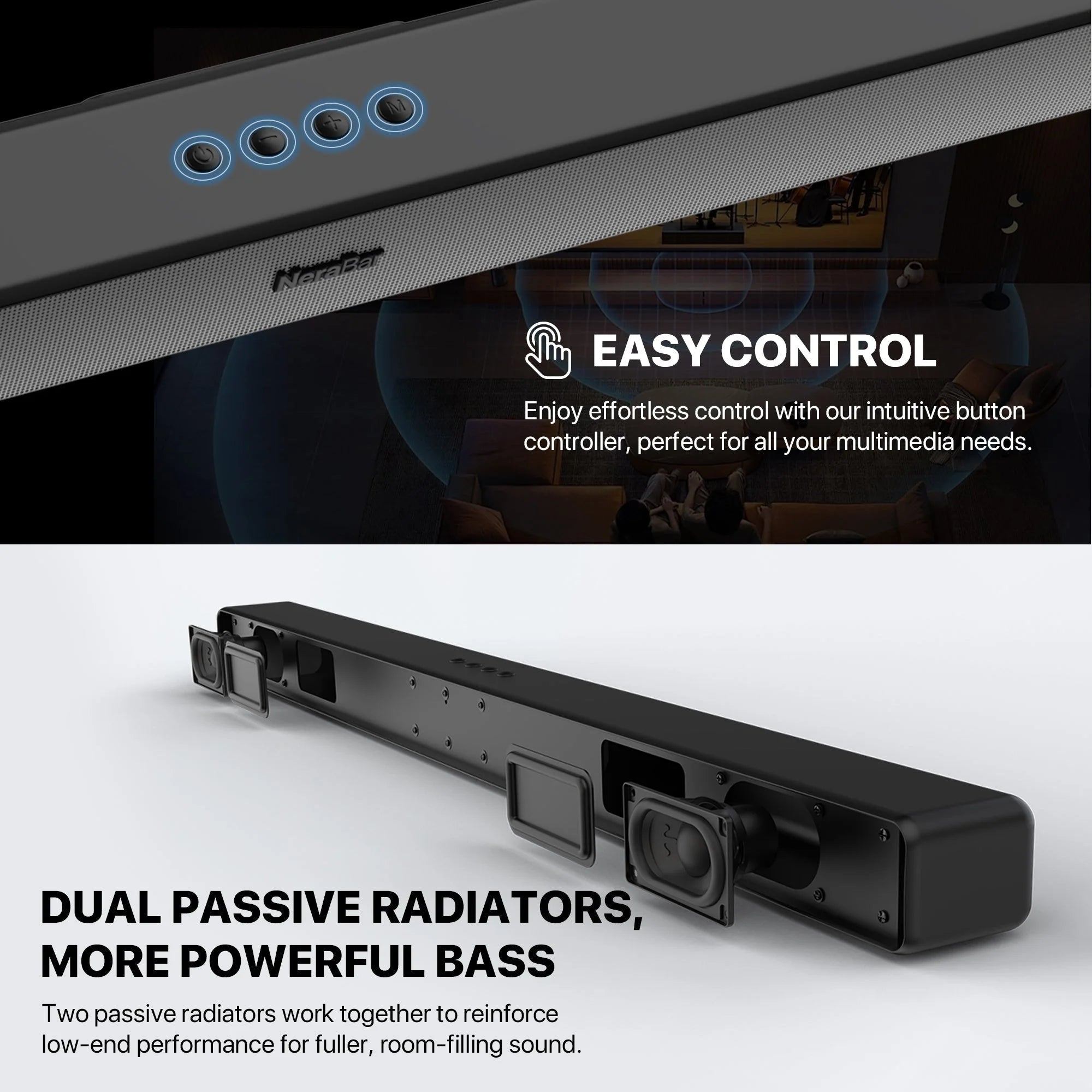 Fantech bs156 nerabar soundbar speaker