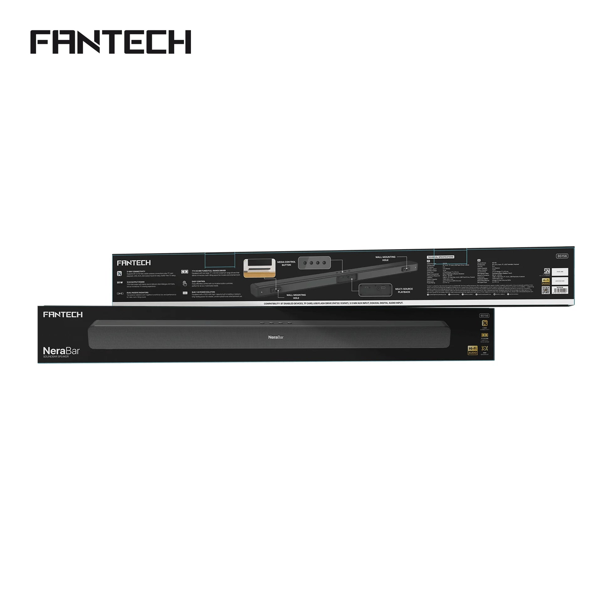 Fantech bs156 nerabar soundbar speaker