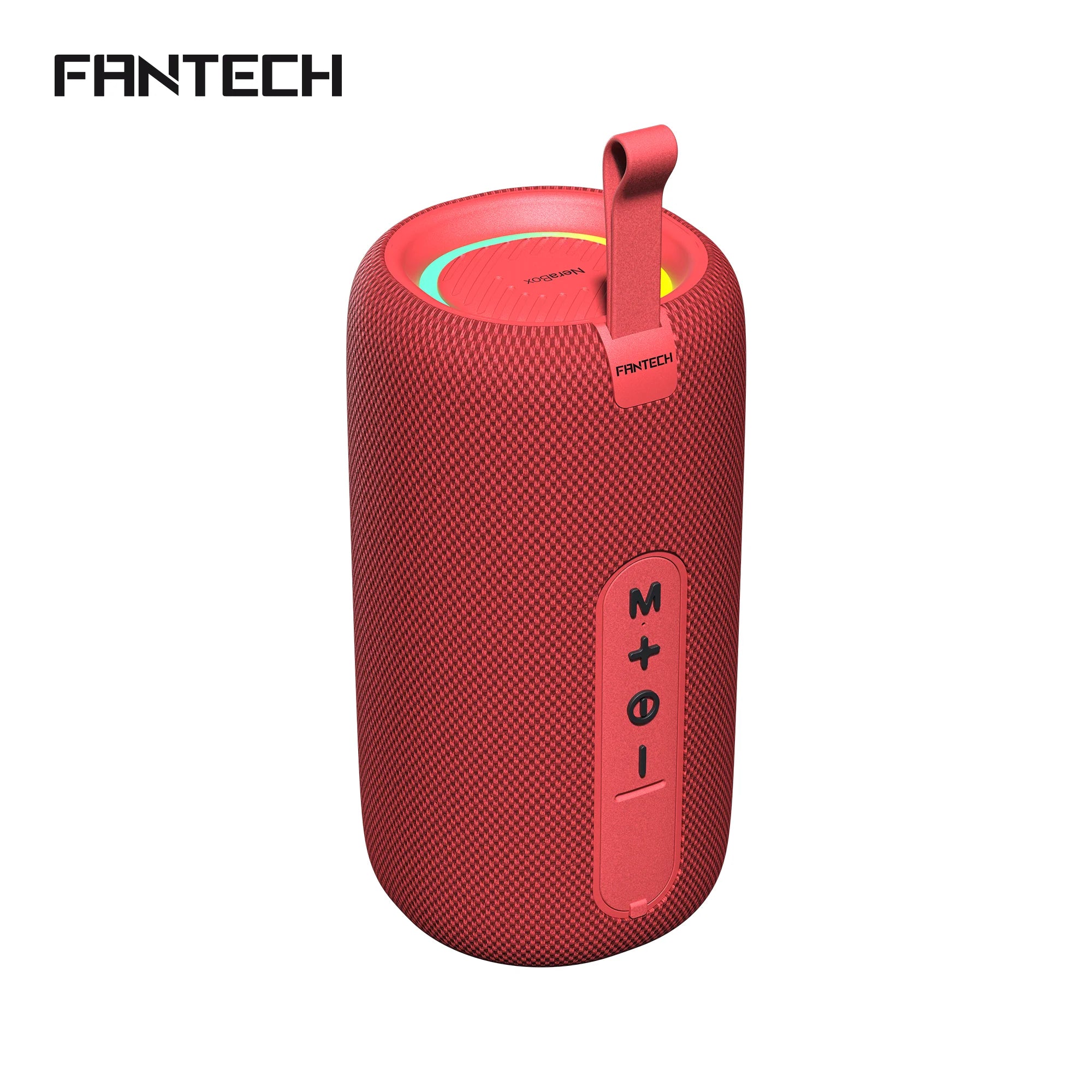Fantech bs159 true wireless rms speaker tws deep bass 10w 57mm red - audio | speakers