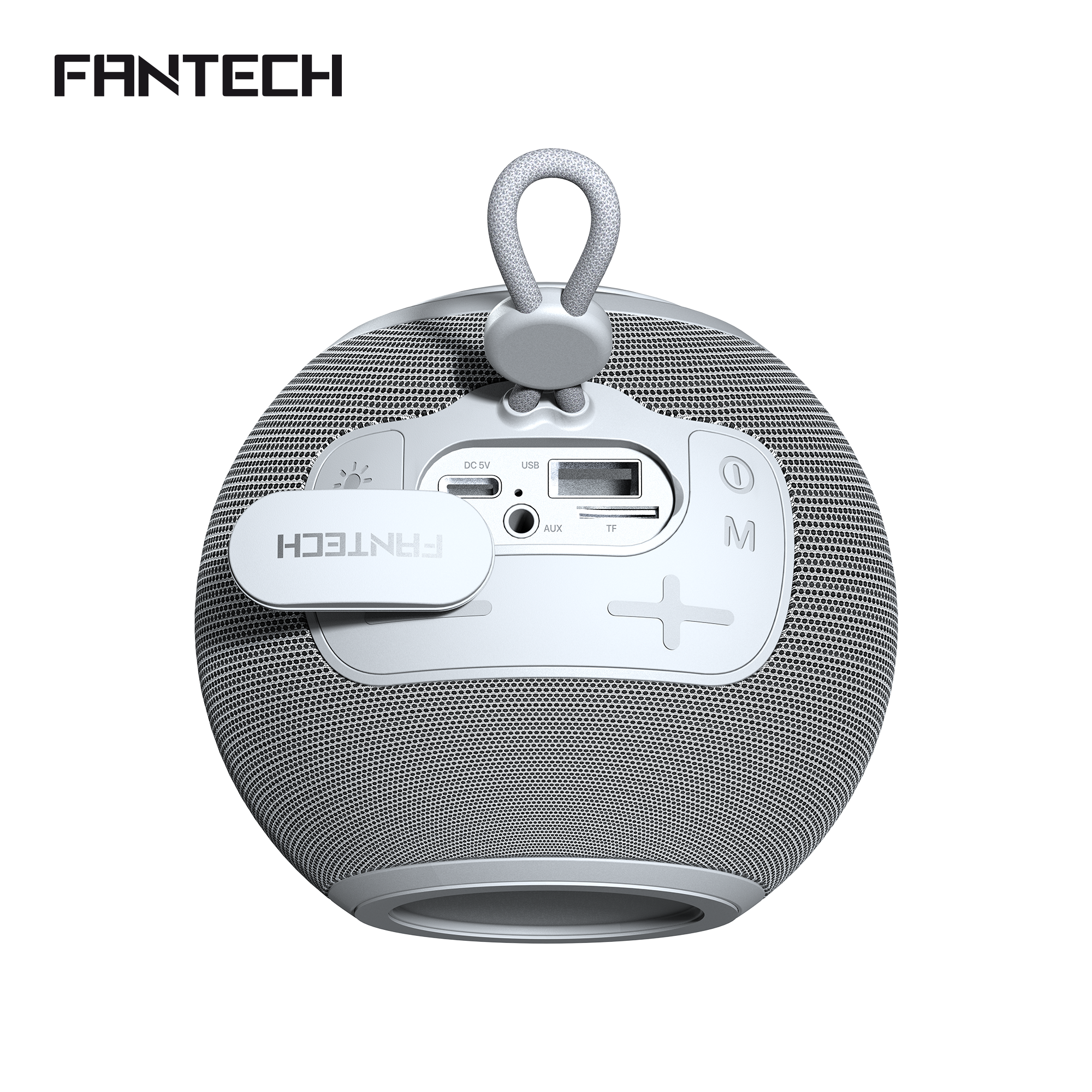 Fantech Bs161 Portable Bt Wireless Speaker Tws 4-way Connectivity Tf Gray