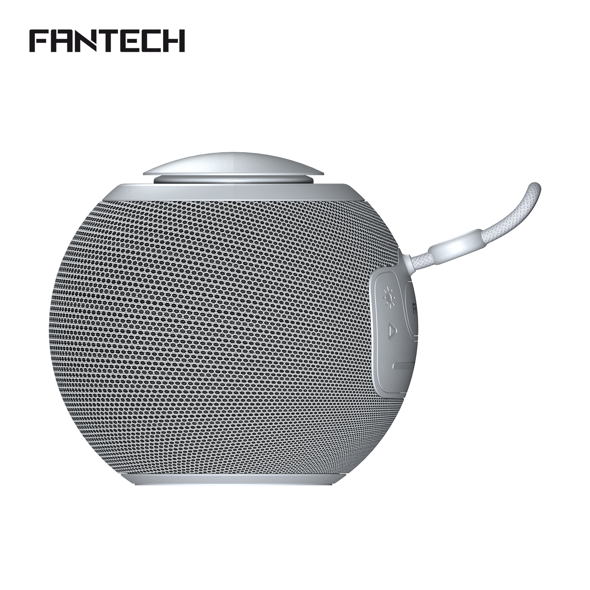 Fantech Bs161 Portable Bt Wireless Speaker Tws 4-way Connectivity Tf Gray
