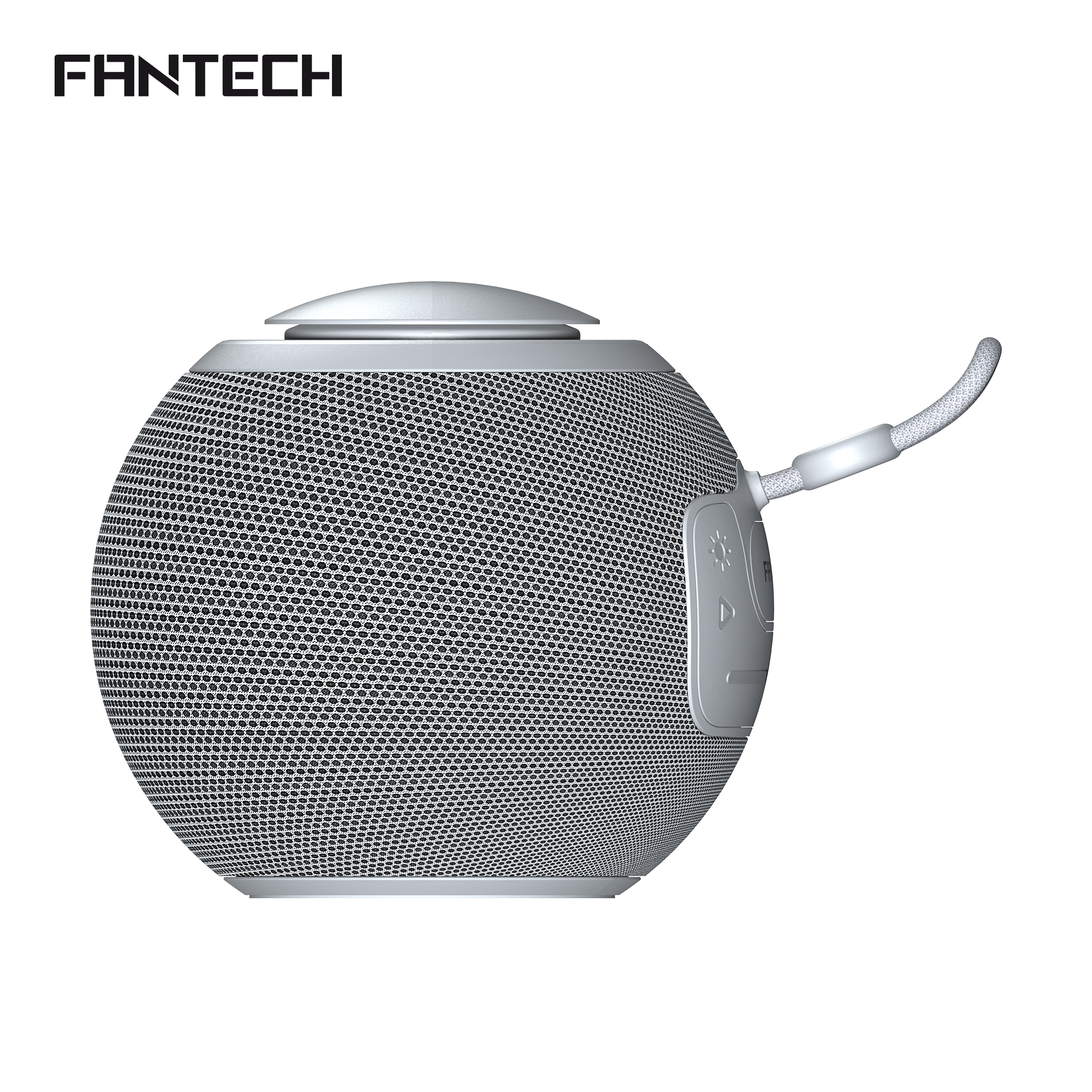 Fantech Bs161 Portable Bt Wireless Speaker Tws 4-way Connectivity Tf Gray