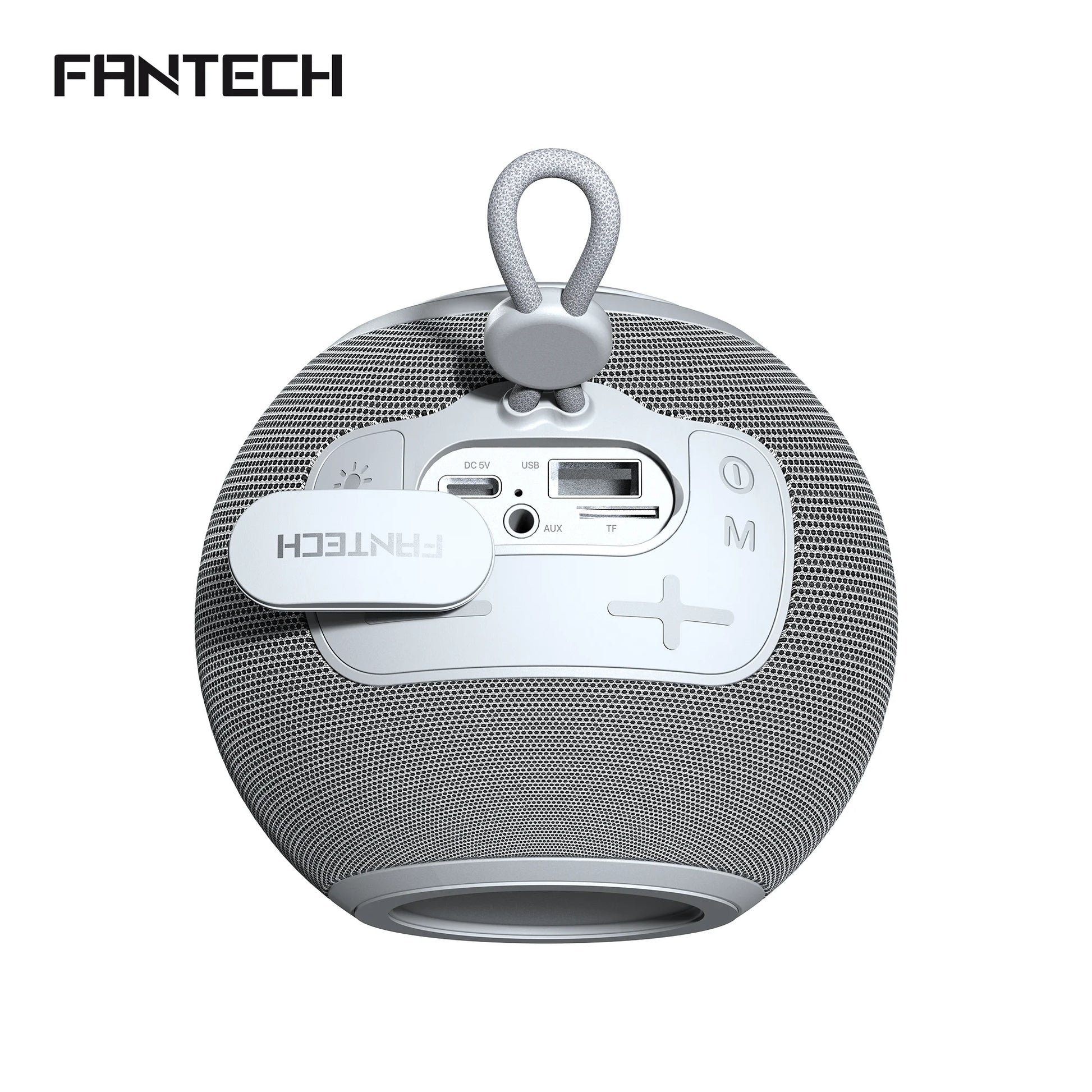 Fantech bs161 portable bt wireless speaker tws 4-way connectivity tf gray - audio | speakers