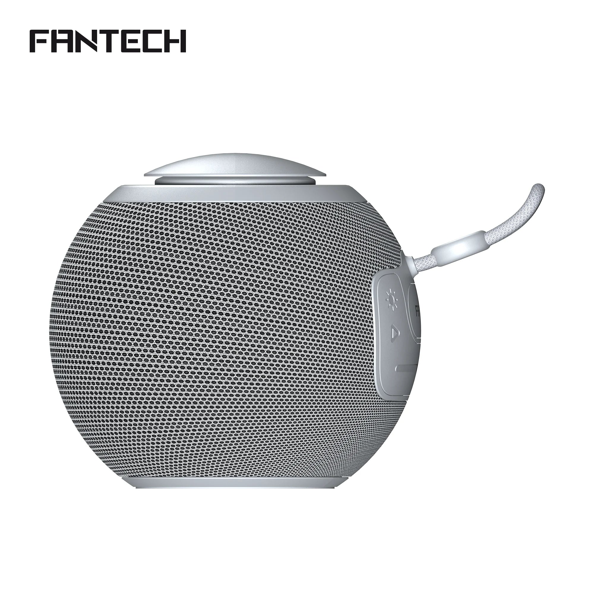 Fantech bs161 portable bt wireless speaker tws 4-way connectivity tf gray - audio | speakers