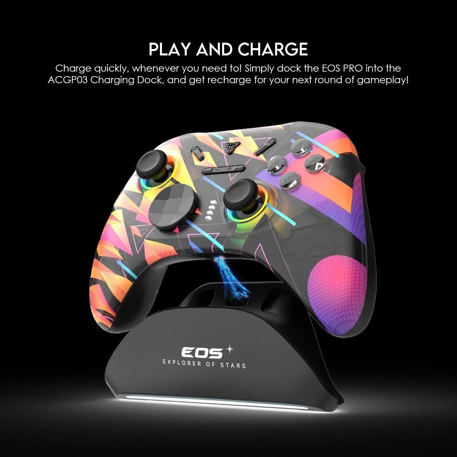 Fantech charging dock acgp03 for eos pro wgp15 - fast and convenient power solution