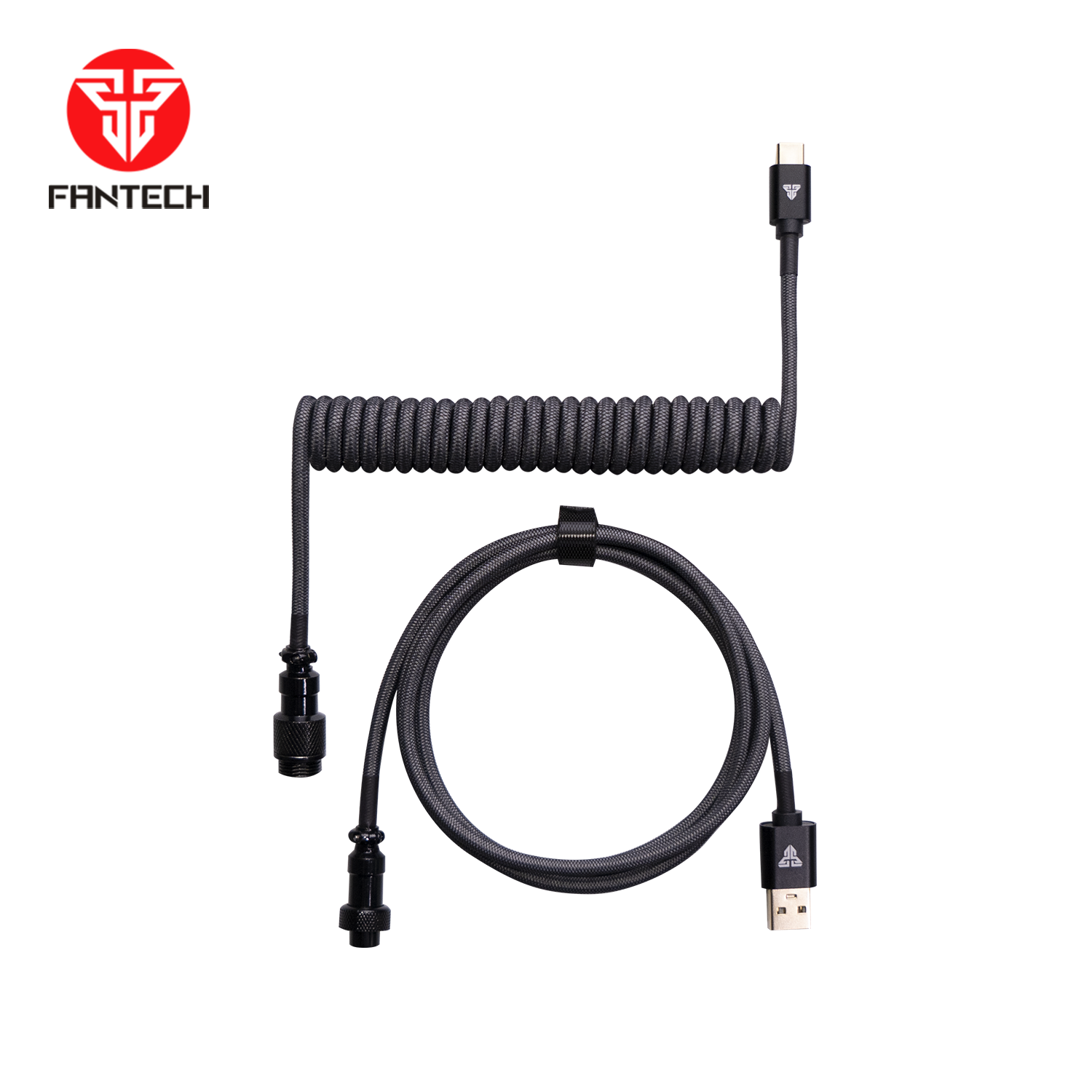 Fantech Coiled Cable Ac701 - Gameonjo