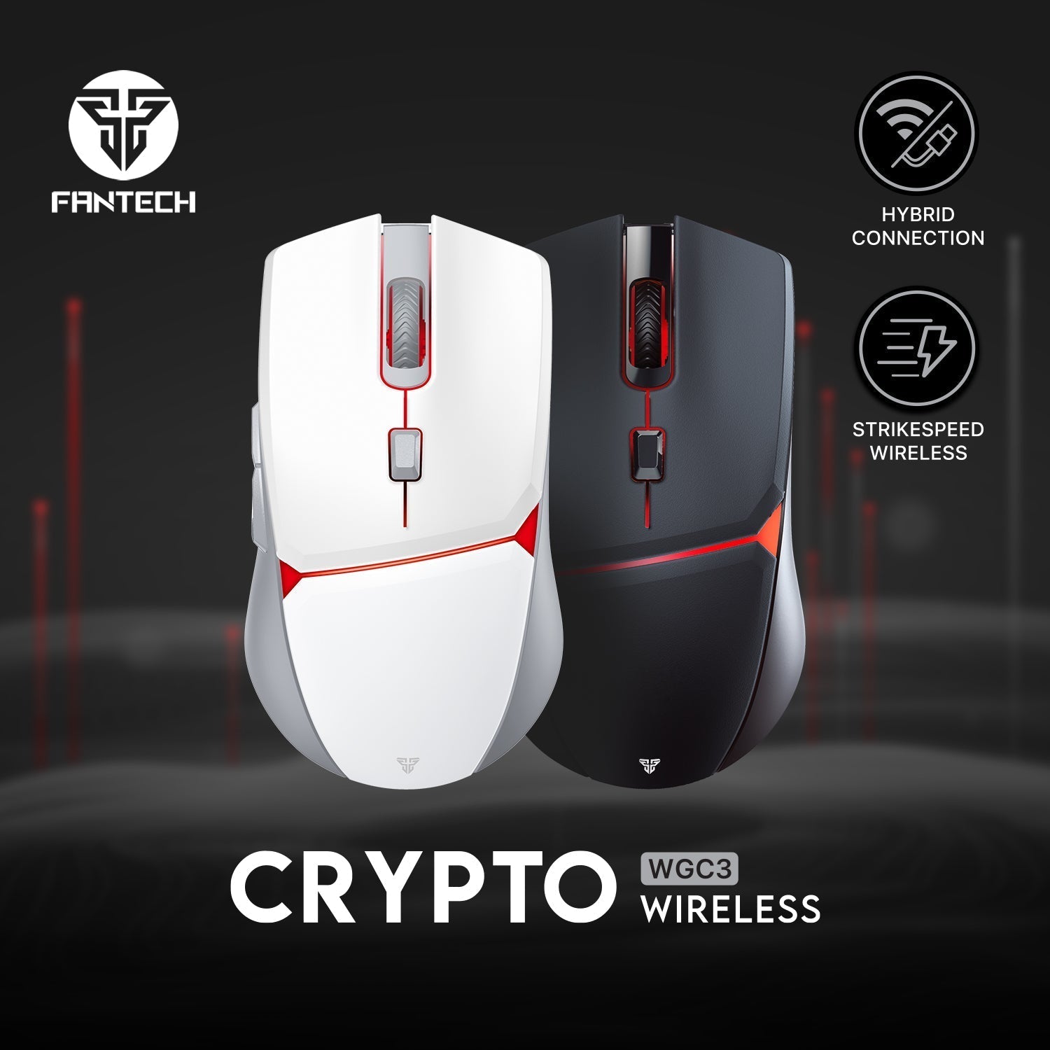 Fantech Crypto Wgc3 Gaming Mouse - Gameonjo