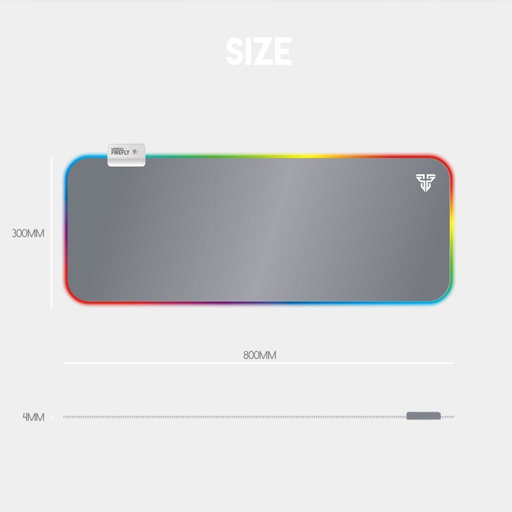 FANTECH FIREFLY MPR800s SOFT CLOTH RGB MOUSEPAD Mousepad