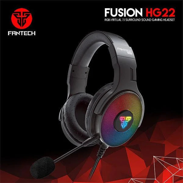 Fantech fusion hg22 virtual 7.1 surround gaming headset - headsets