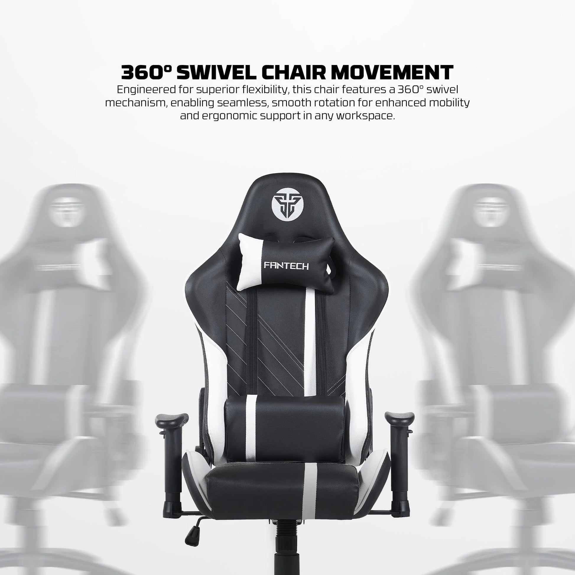 Fantech gc194 gaming chair blue - desk & chair