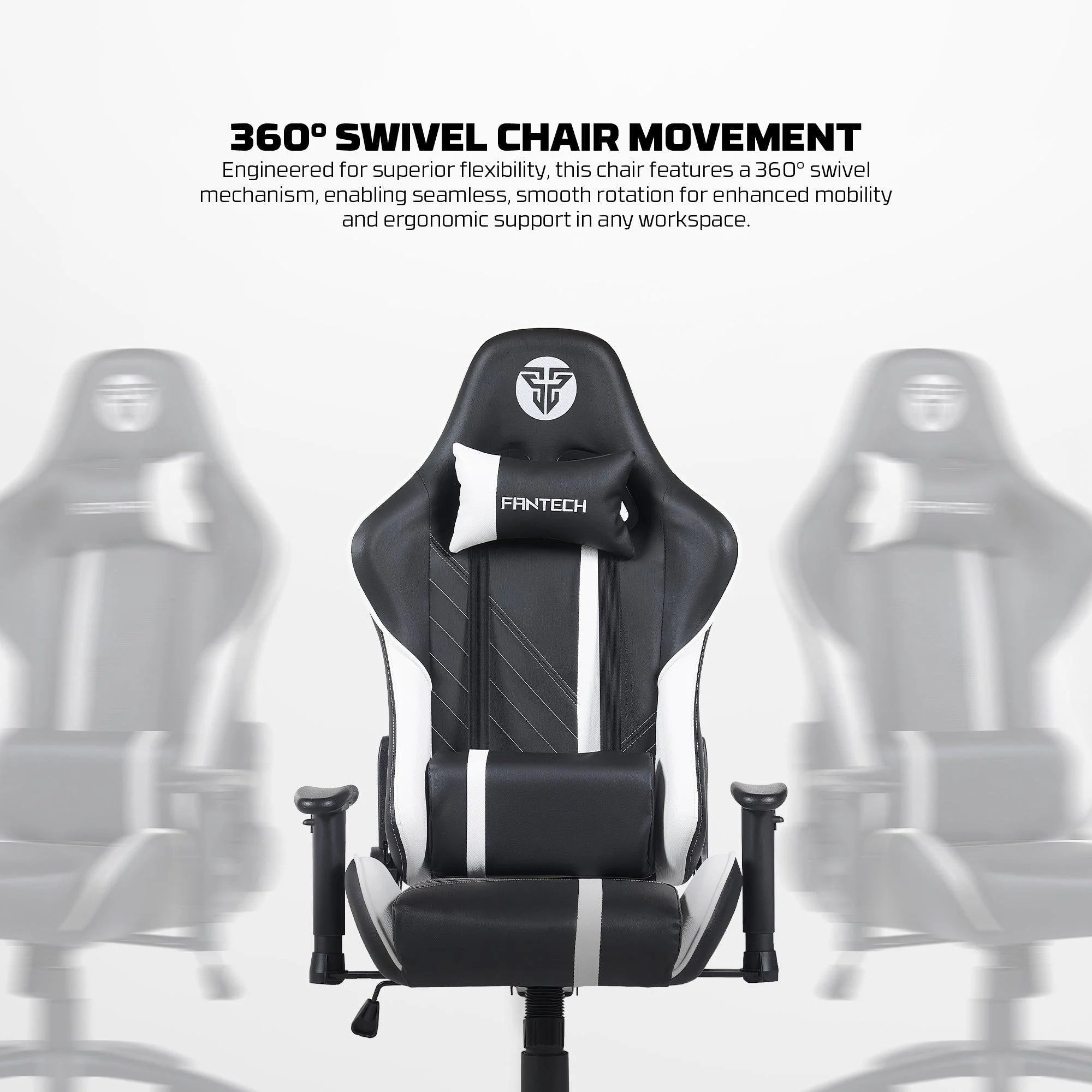 Fantech gc194 gaming chair blue - desk & chair