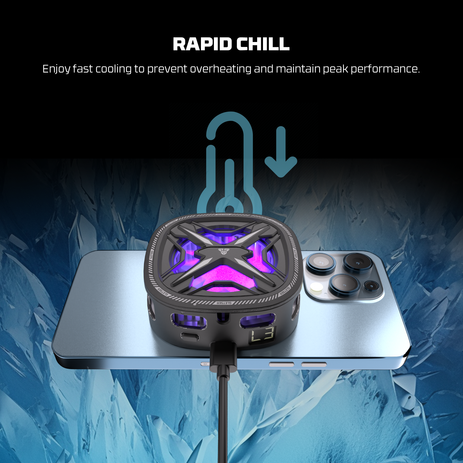 Fantech Gletser Max Pcm10 Phone Cooler