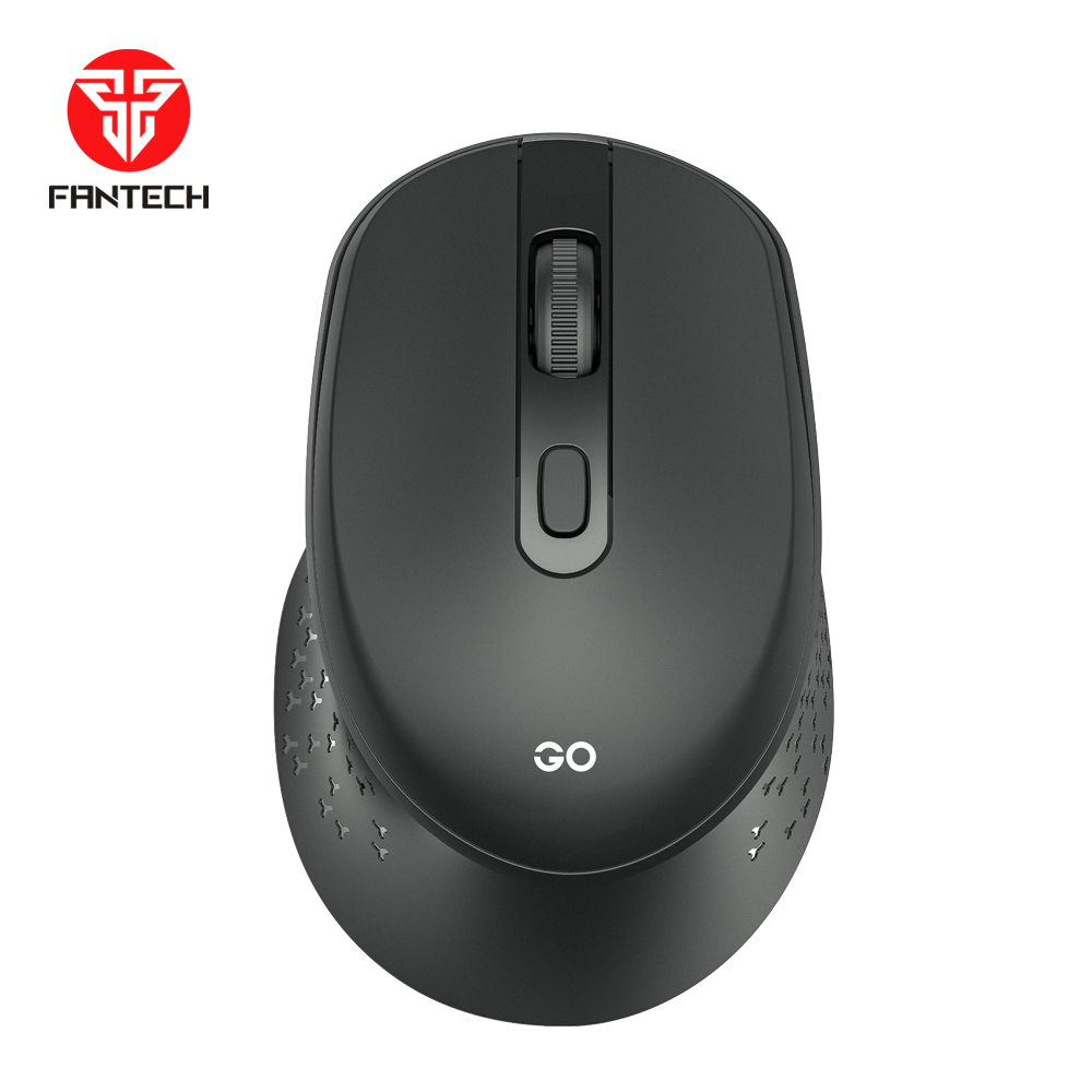 Fantech go w606 wireless mouse for effortless office productivity - black - mouse