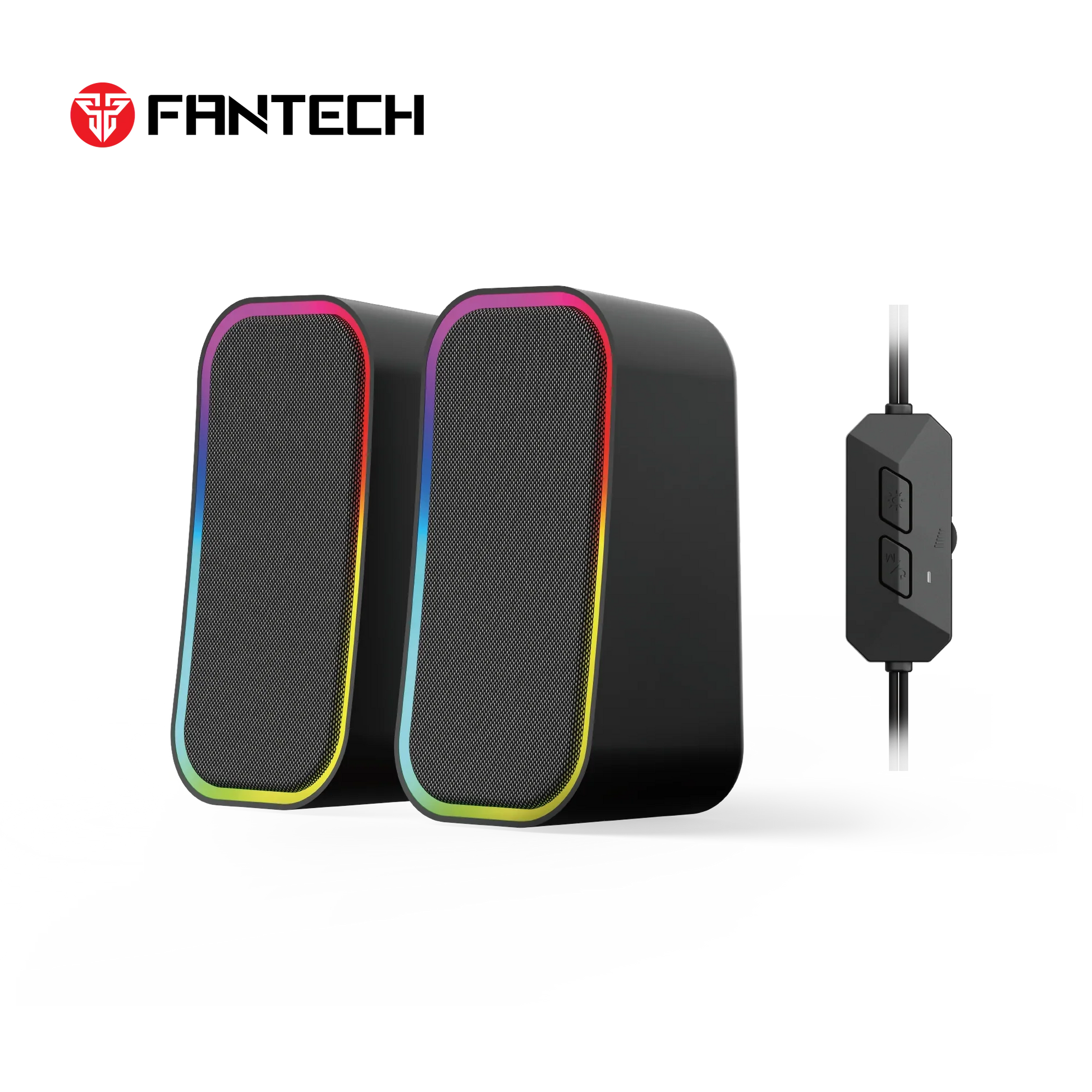 Fantech Groove Gs304 Bluetooth Speaker Dual Mode - White