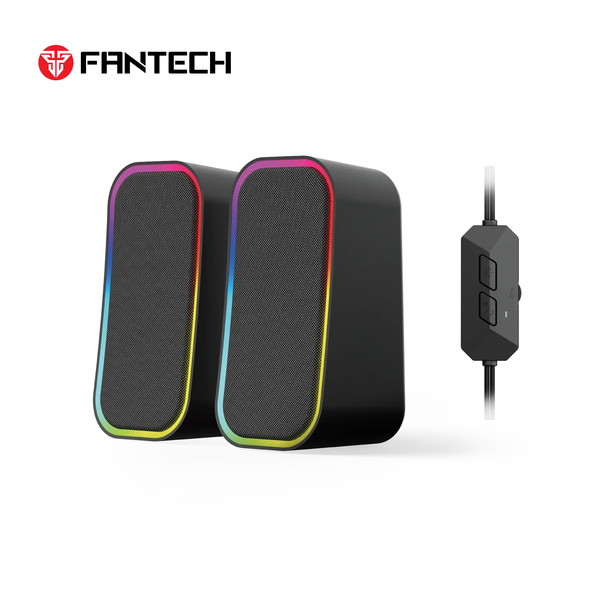 Fantech Groove Gs304 Bluetooth Speaker Dual Mode - White