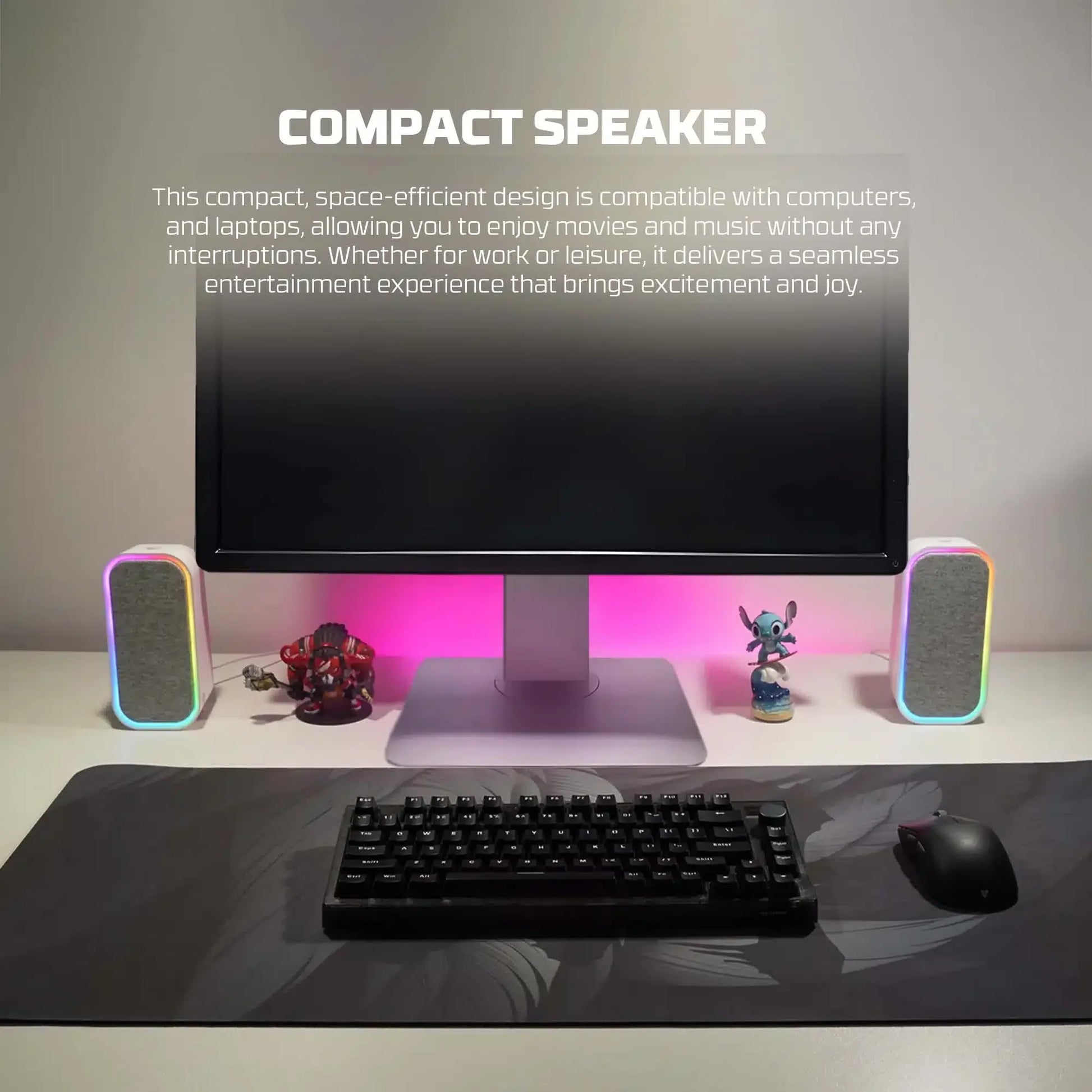 Fantech Groove Gs304 Dual Mode Gaming Speaker - Black