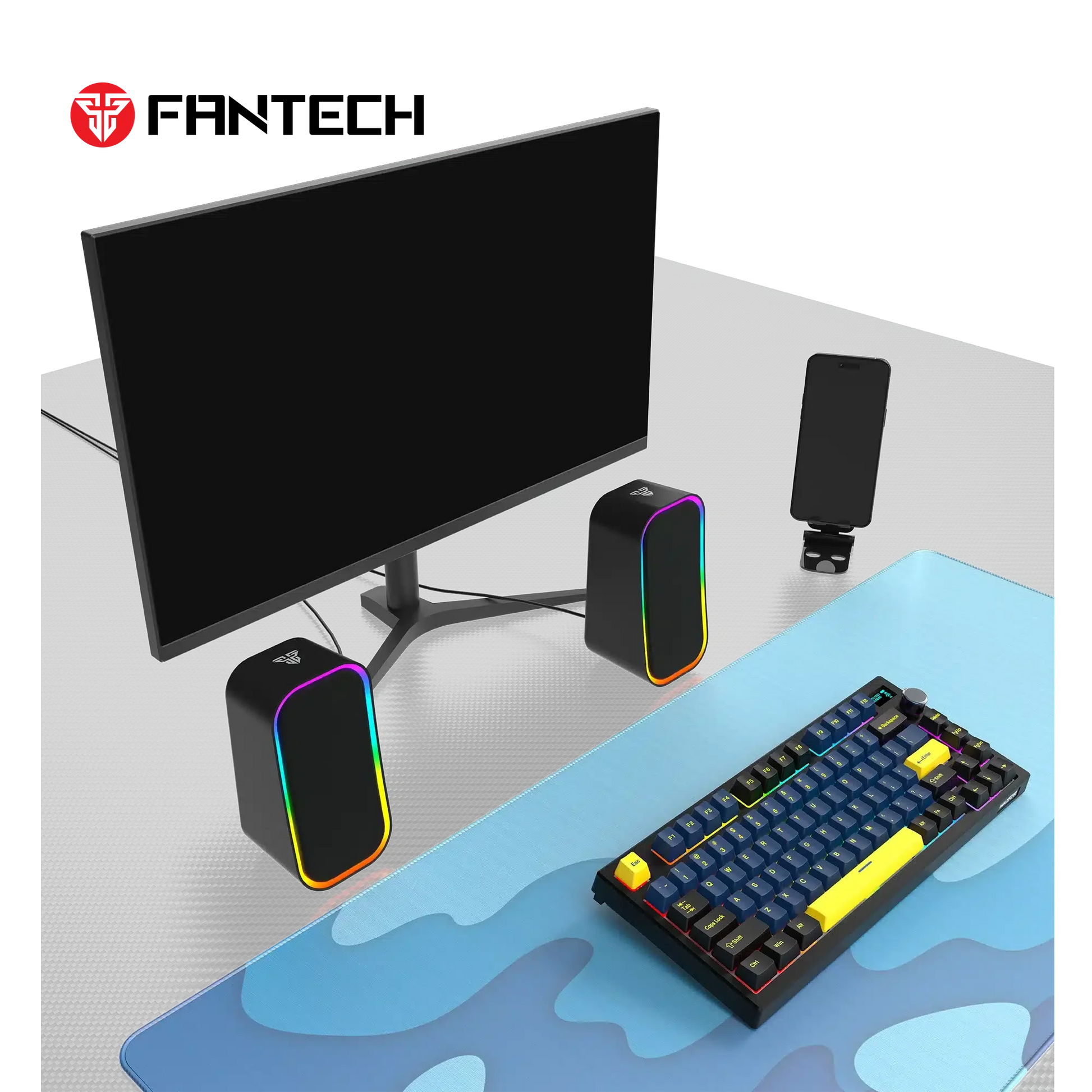 Fantech Groove Gs304 Dual Mode Gaming Speaker - Black