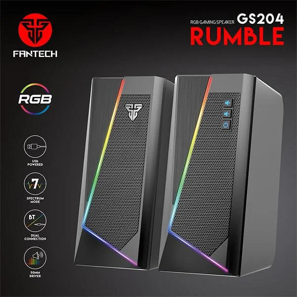 Fantech gs204 rumble rgb gaming speaker - headsets