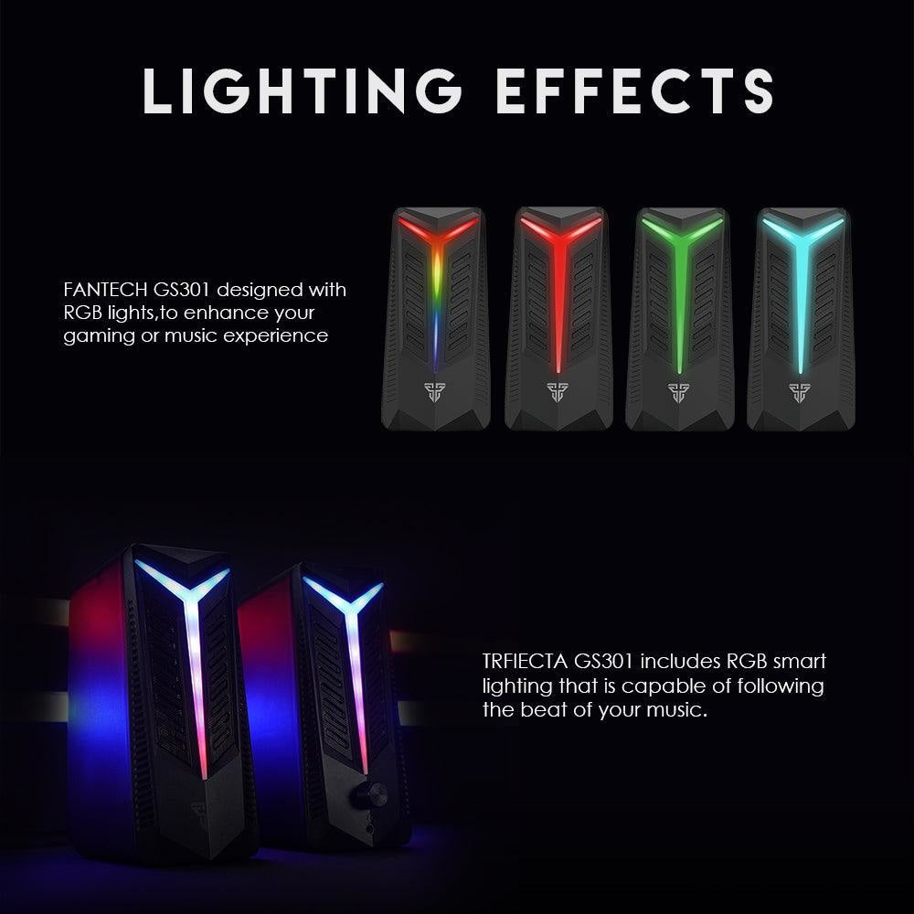 Fantech Gs301 Trifecta Rgb Gaming Speaker - Gameonjo