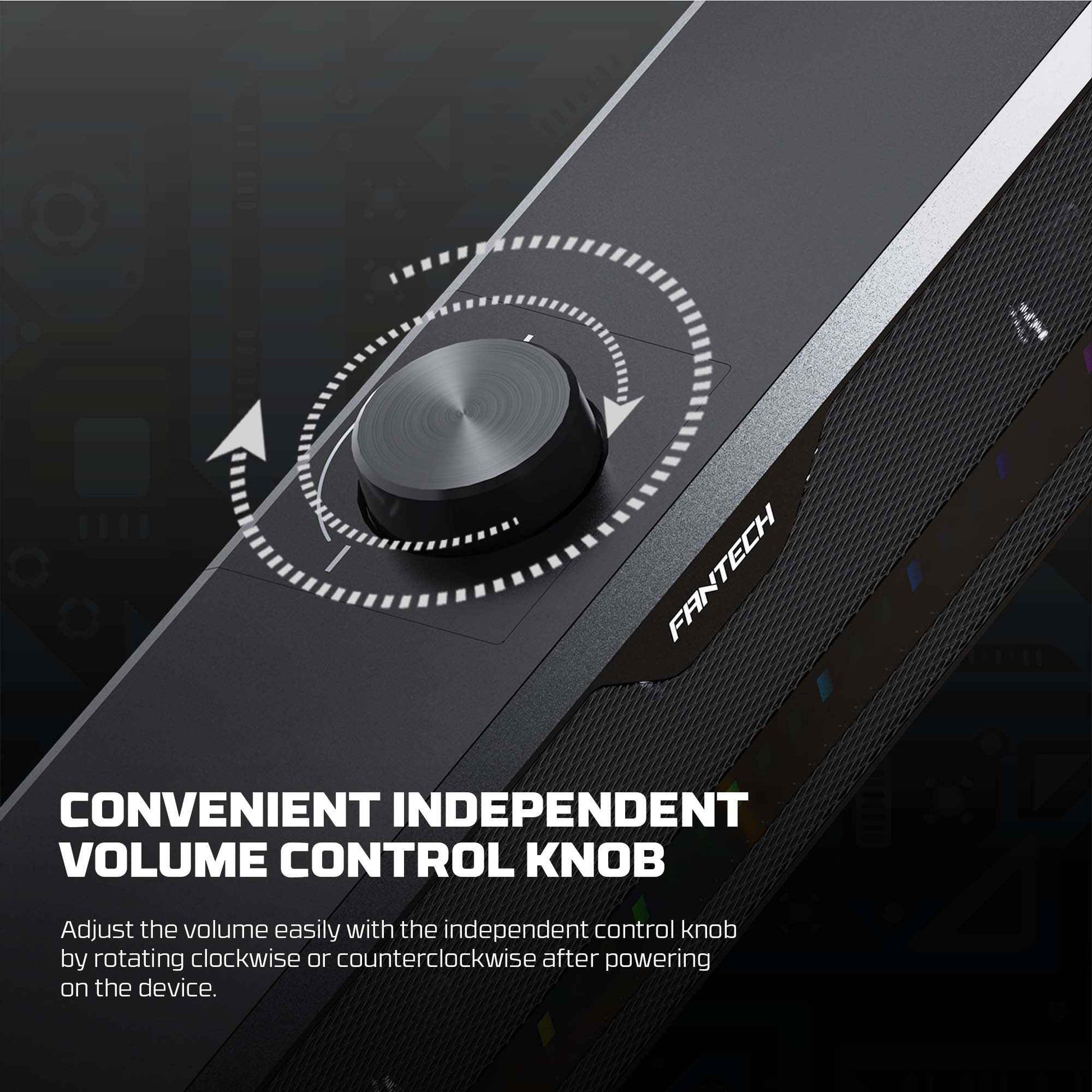 Fantech Gs303 Groove Bar Dual Mode Rgb Lighting Gaming Speaker