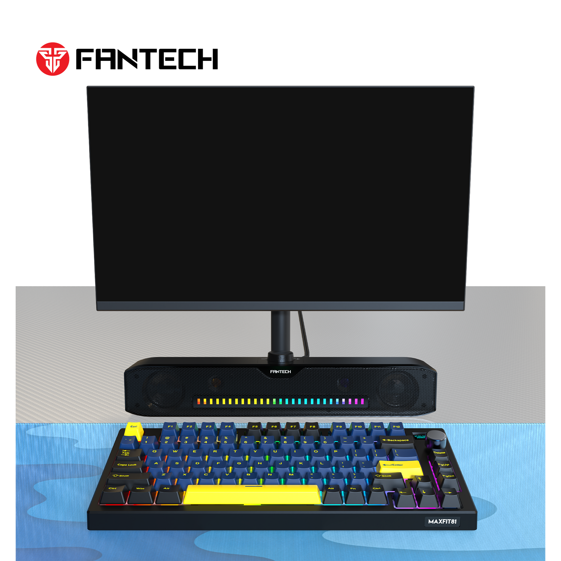 Fantech Gs303 Groove Bar Dual Mode Rgb Lighting Gaming Speaker