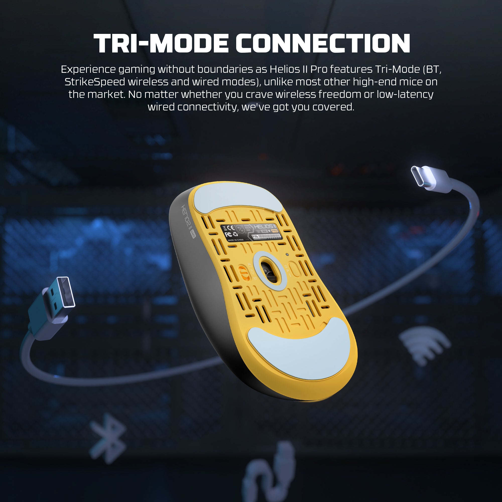 Fantech Helios Ii Vd3v3 Pro 4k Wireless - Gameonjo