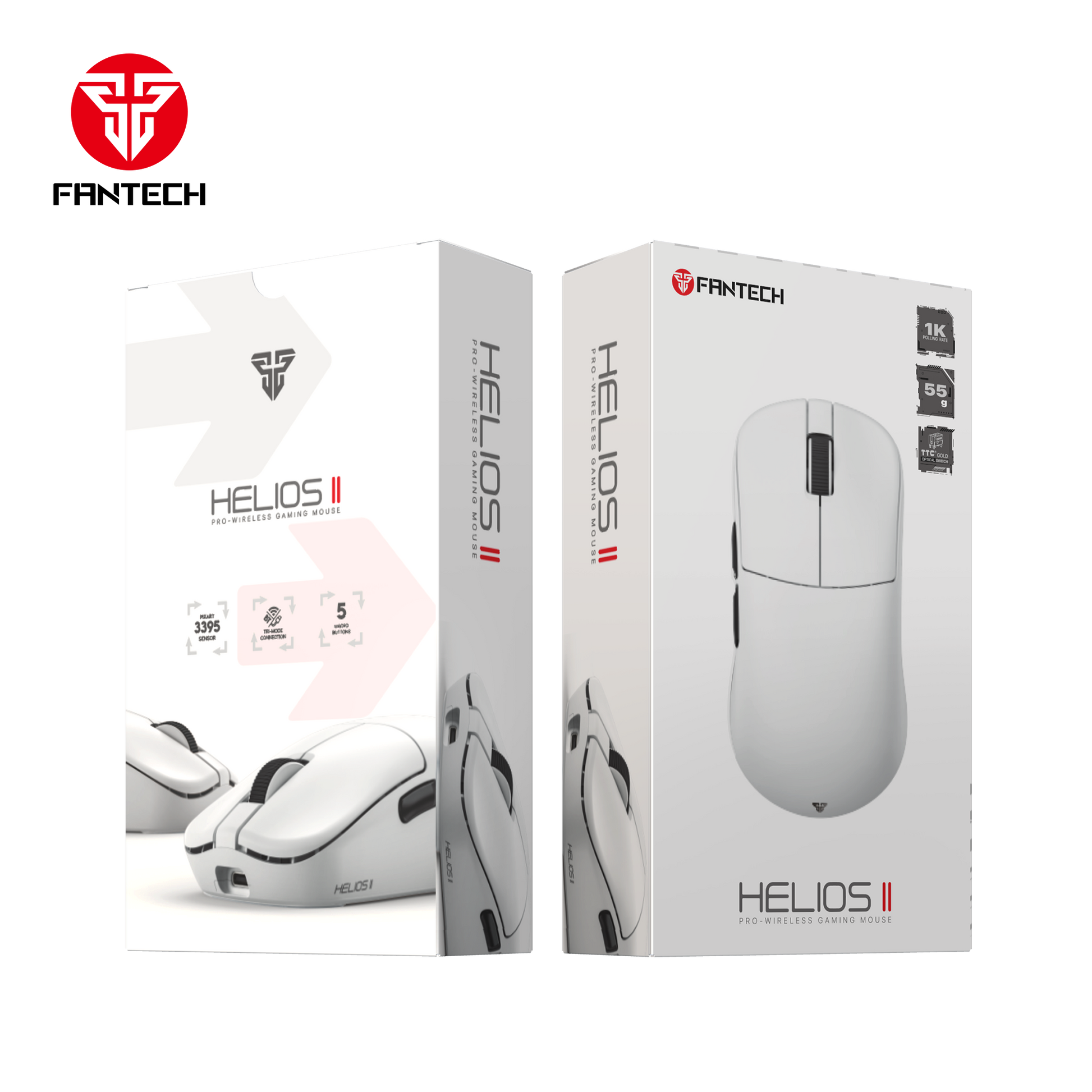 Fantech Helios Ii Xd3 V3 Gaming Mouse - Gameonjo