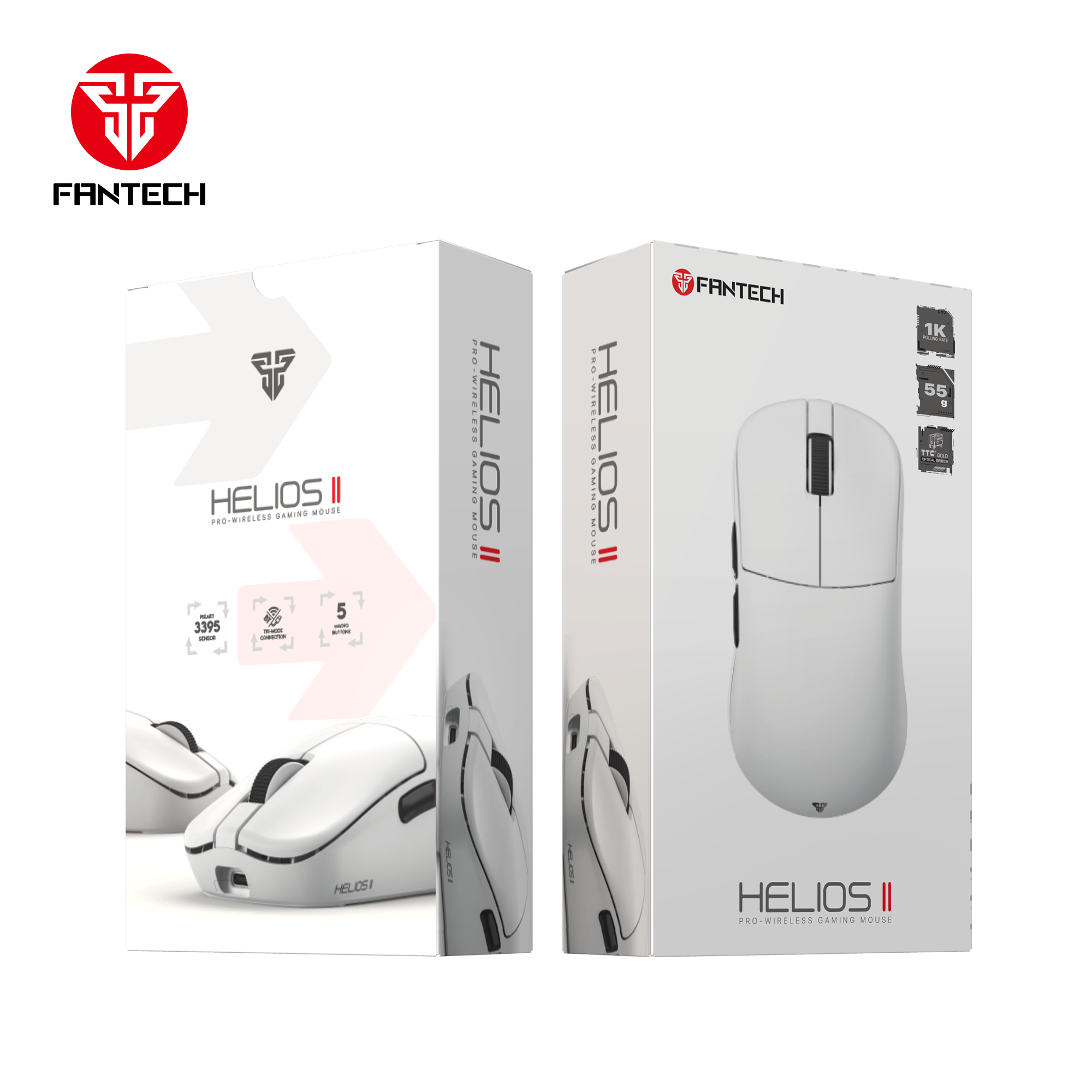 Fantech Helios Ii Xd3 V3 Gaming Mouse - Gameonjo