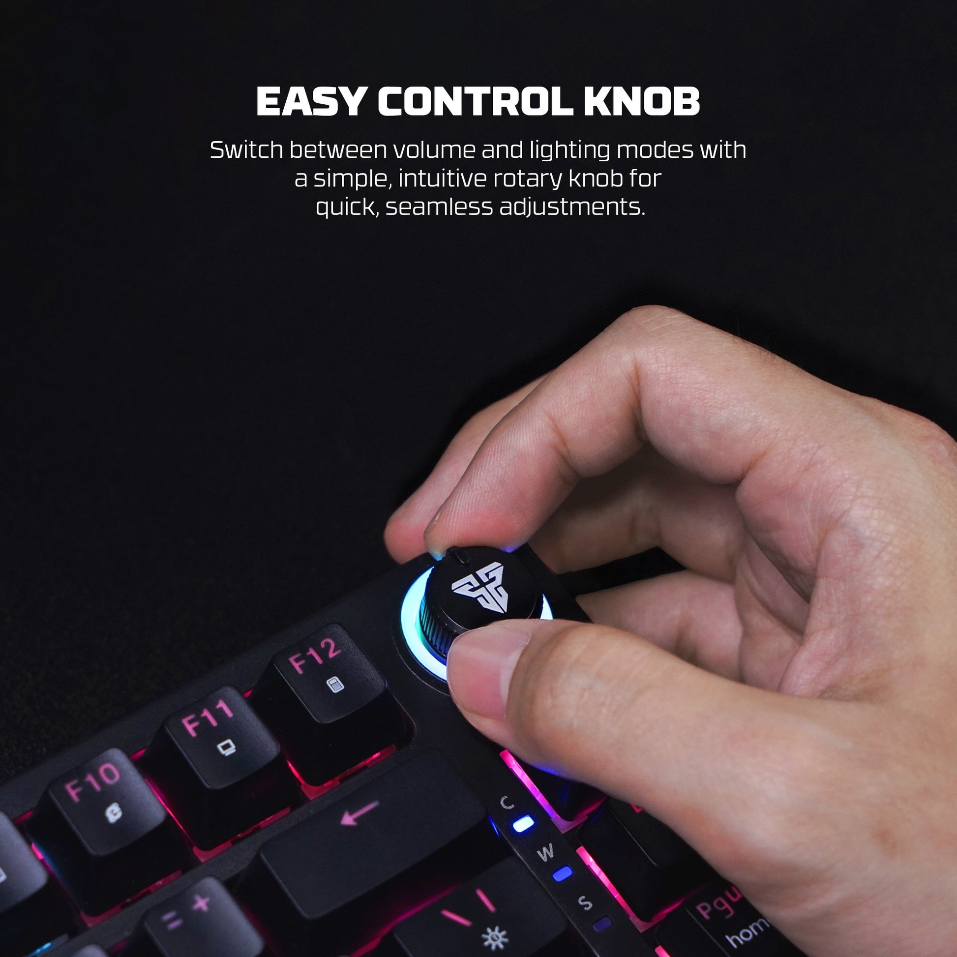 Fantech Hero Mk875v2 Gaming Keyboard Rgb (ps5 - Ps4 - Pc)