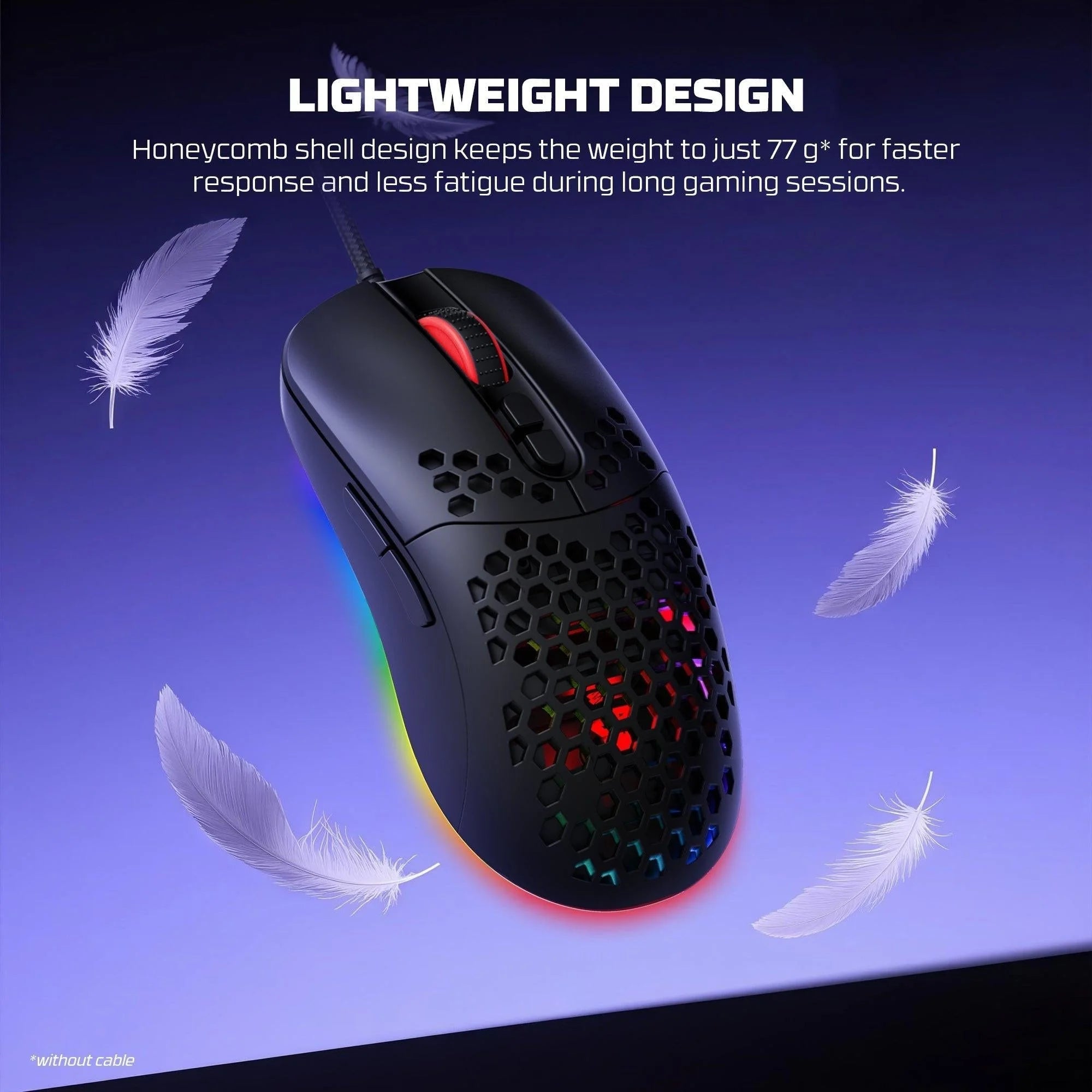 Fantech hero x18 gaming mouse rgb black - mouse