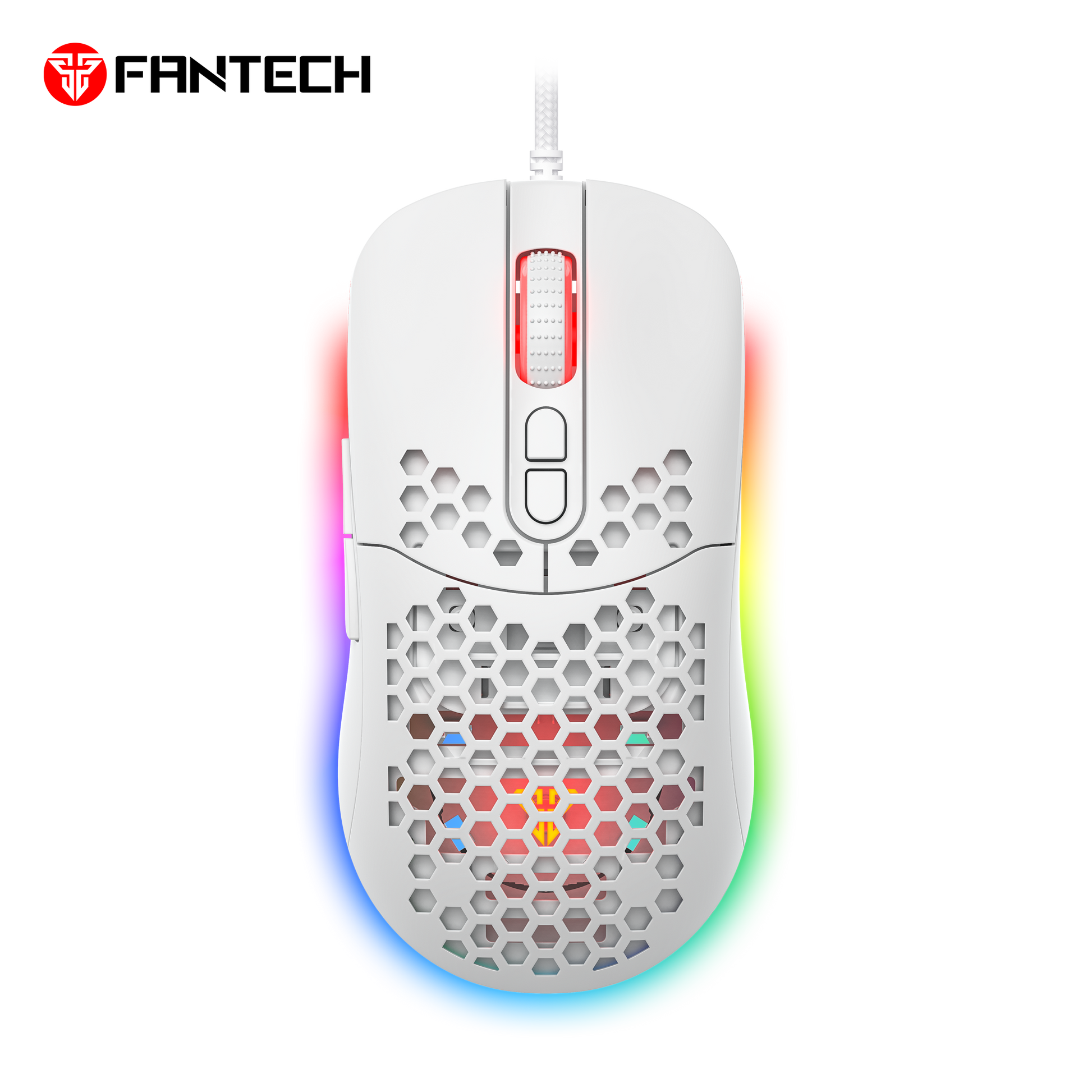 Fantech Hero X18 Gaming Mouse Rgb White