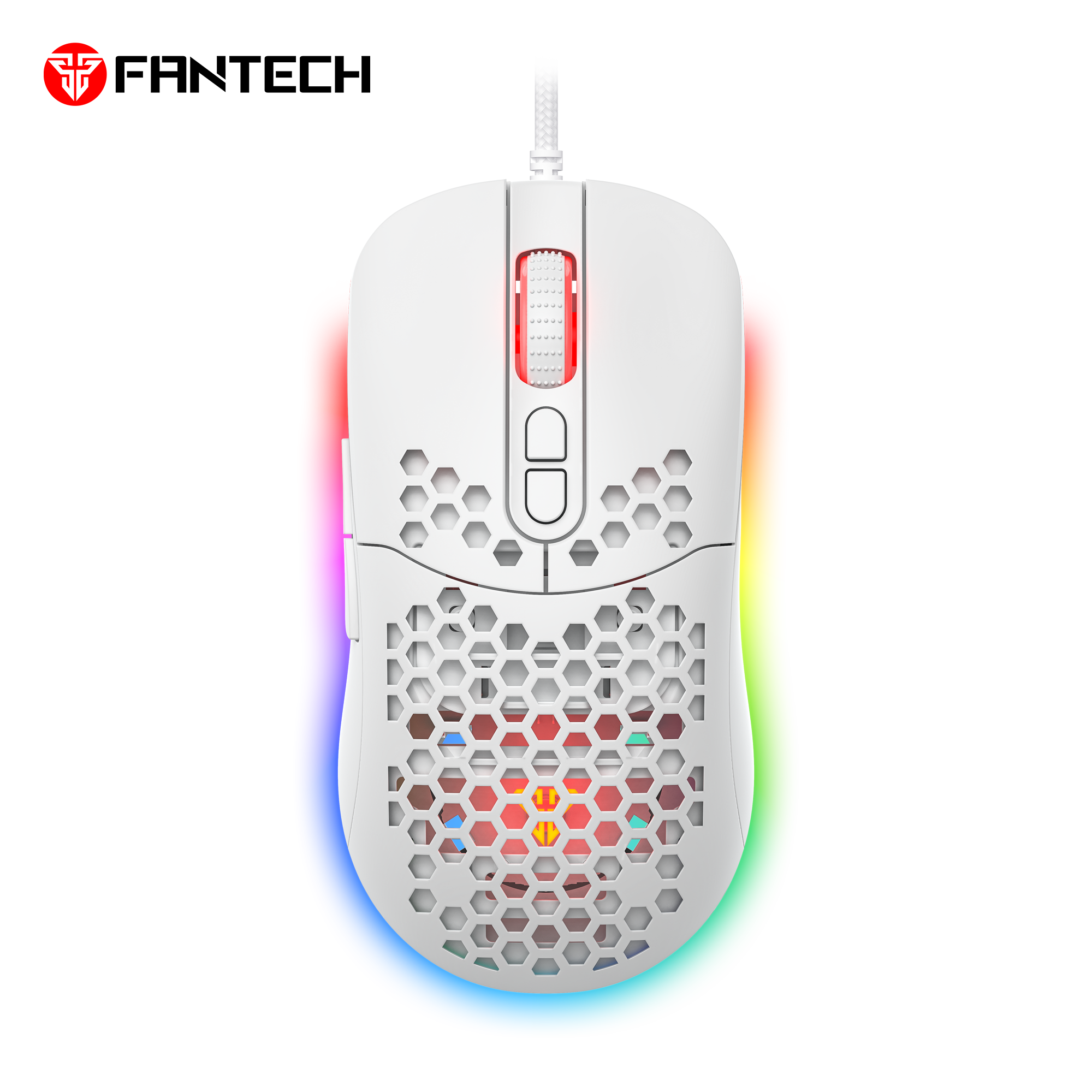 Fantech Hero X18 Gaming Mouse Rgb White