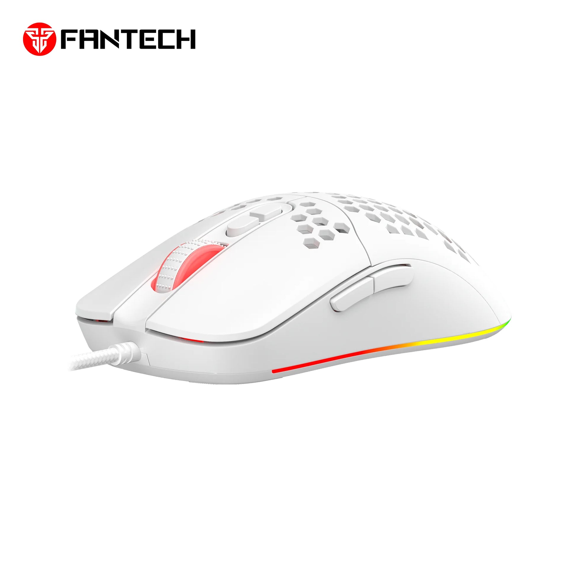 Fantech hero x18 gaming mouse rgb white - mouse