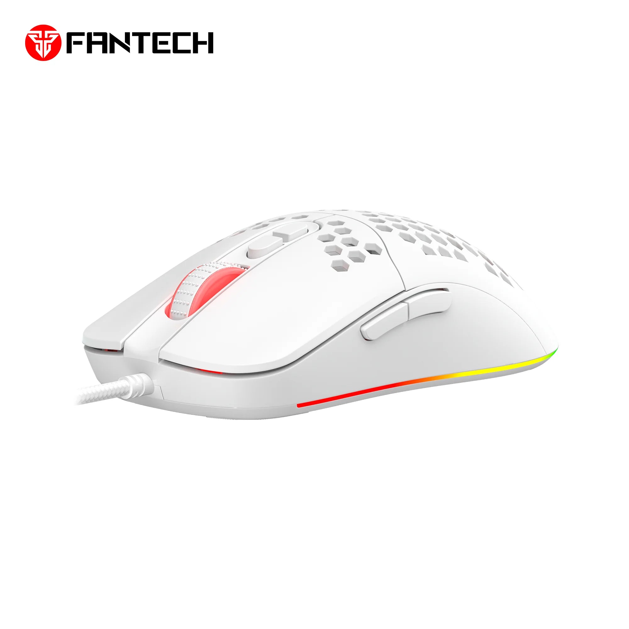 Fantech hero x18 gaming mouse rgb white - mouse