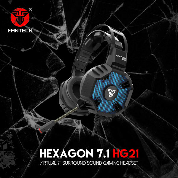 Fantech Hg21 Hexagon 7.1 Surround Gaming Headset - Gameonjo
