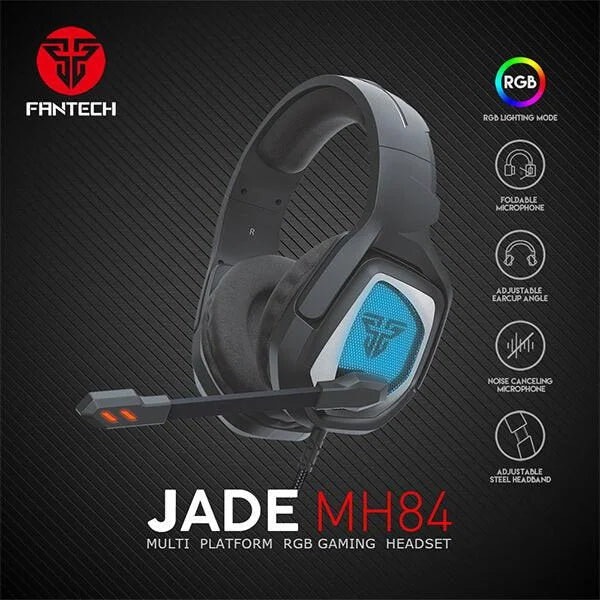 Fantech jade mh84 multi platform rgb gaming headset - headsets