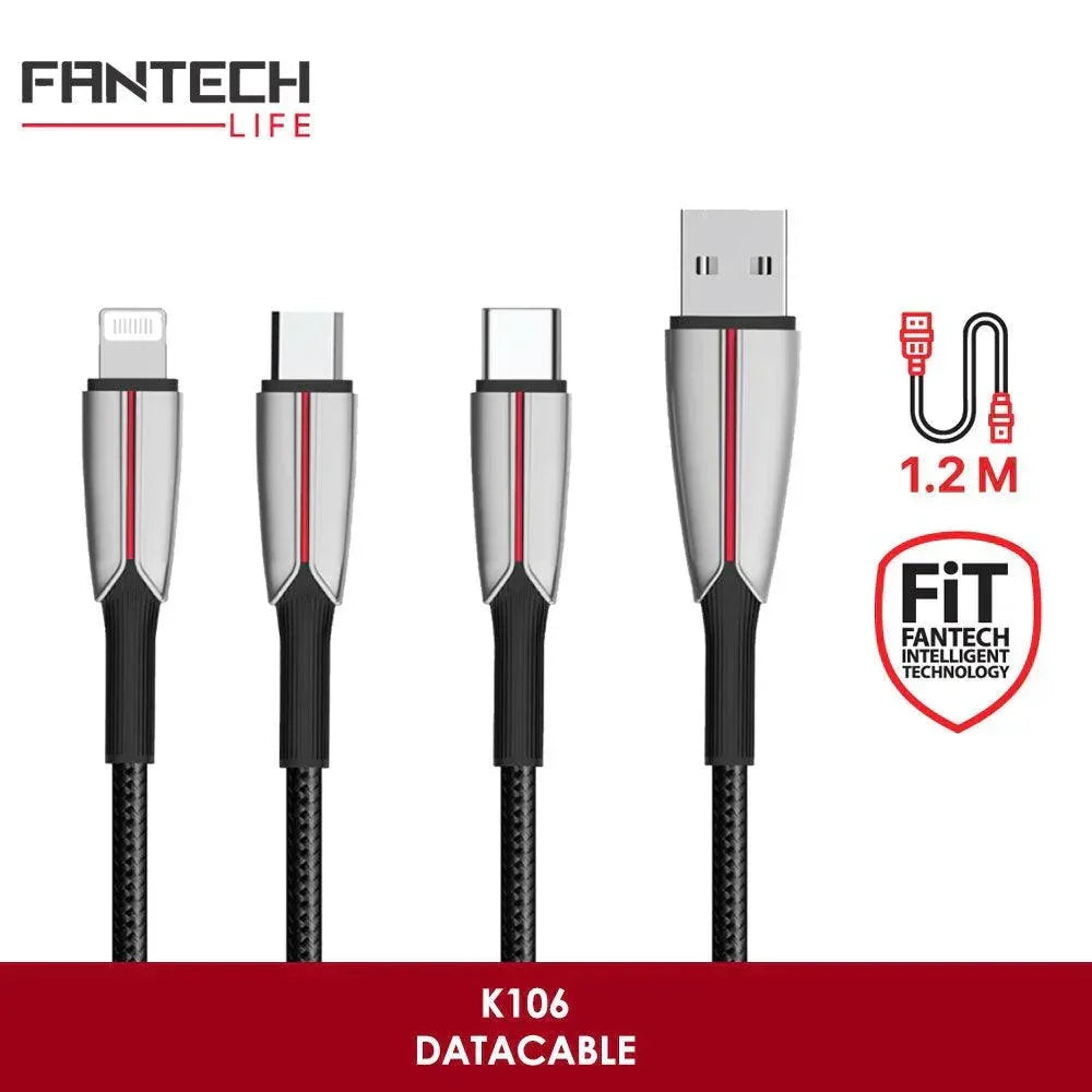 Fantech k106 usb charging cable - lightning - cables&charges