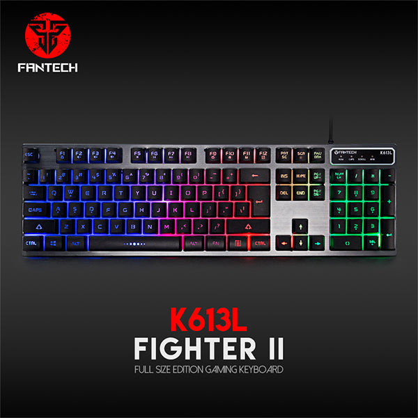 Fantech K613l Fighter Ii Full Size Edition Gaming Keyboard - Gameonjo