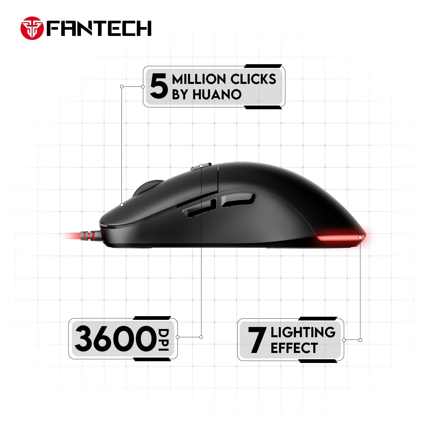 Fantech Kanata Vx9 Gaming Mouse - Gameonjo