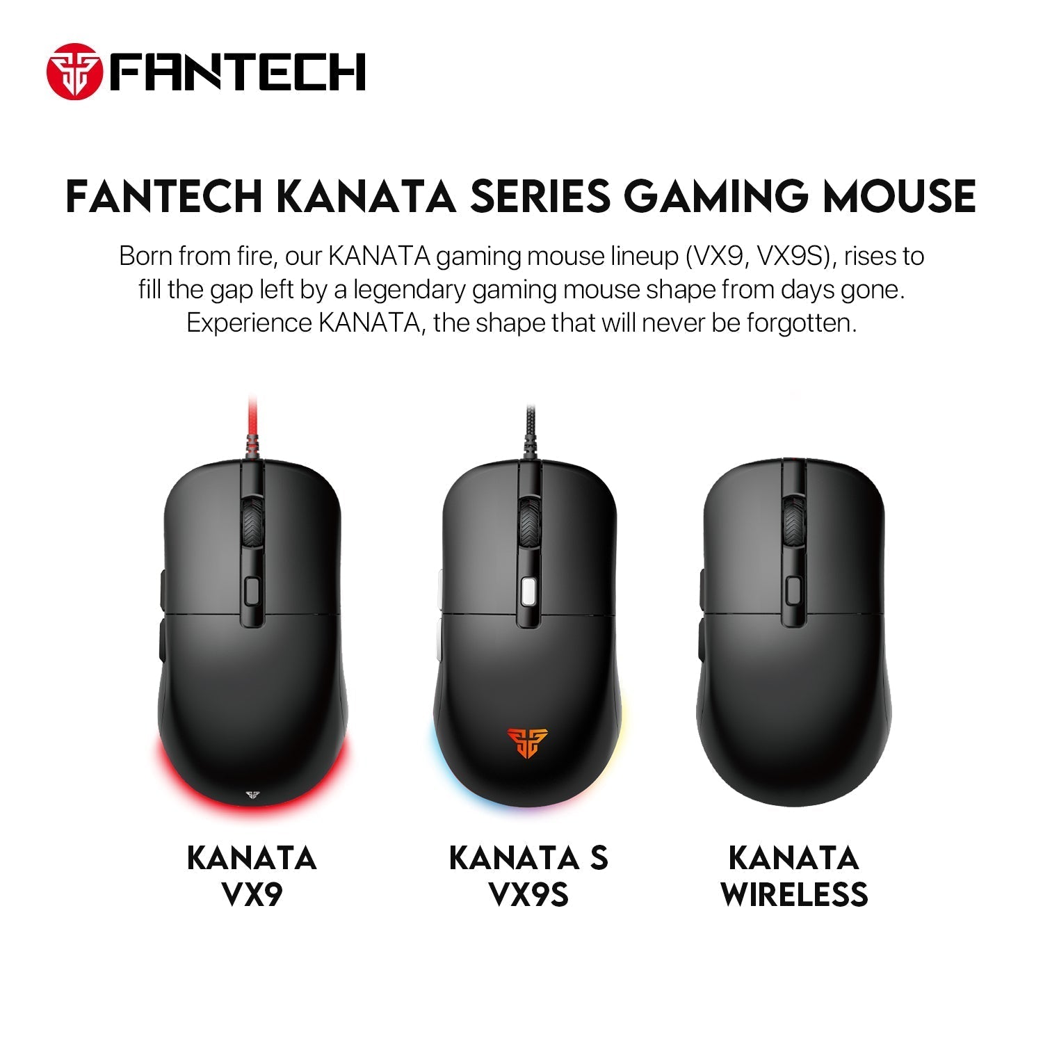 Fantech Kanata Vx9 Gaming Mouse - Gameonjo