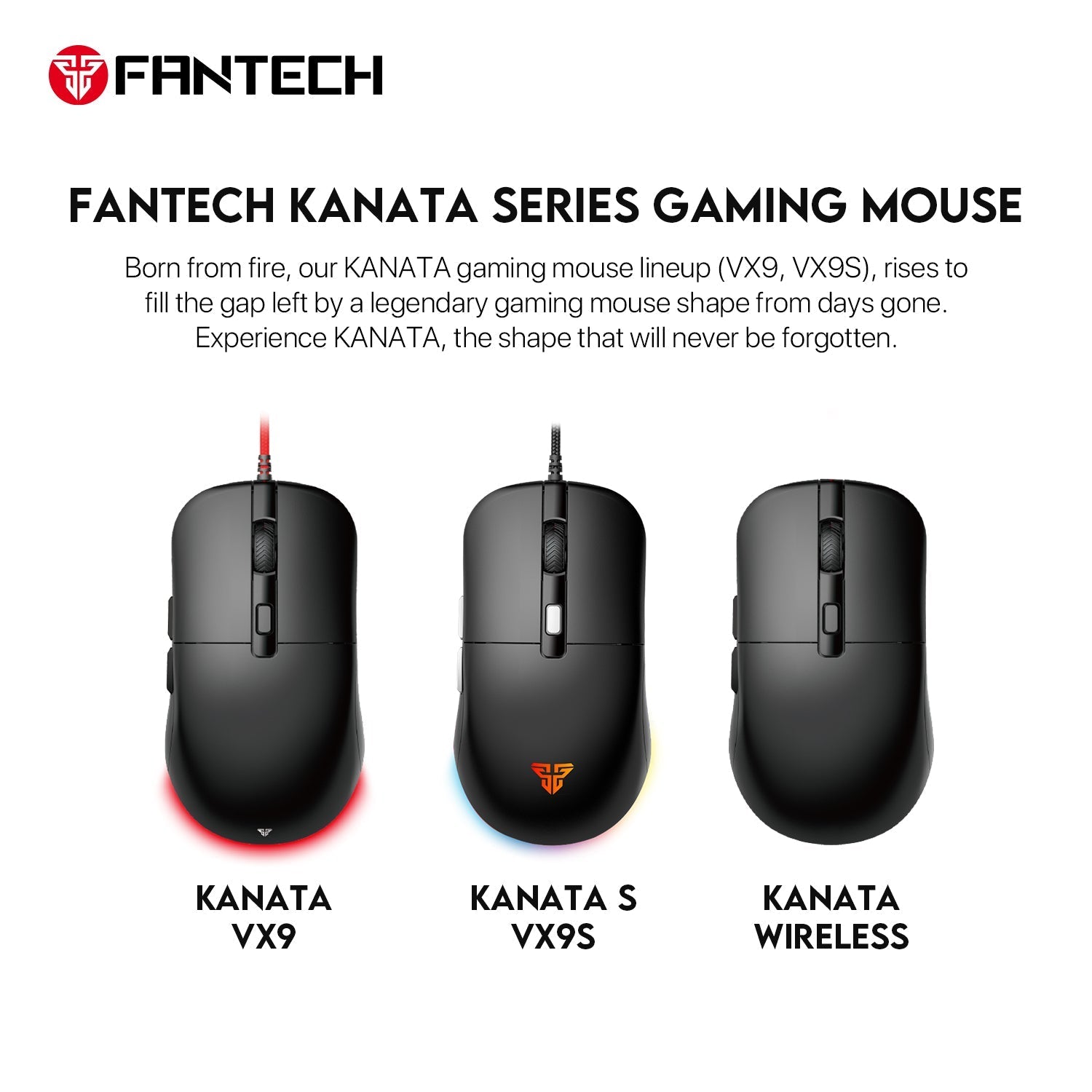 Fantech Kanata Vx9s Gaming Mouse - Gameonjo