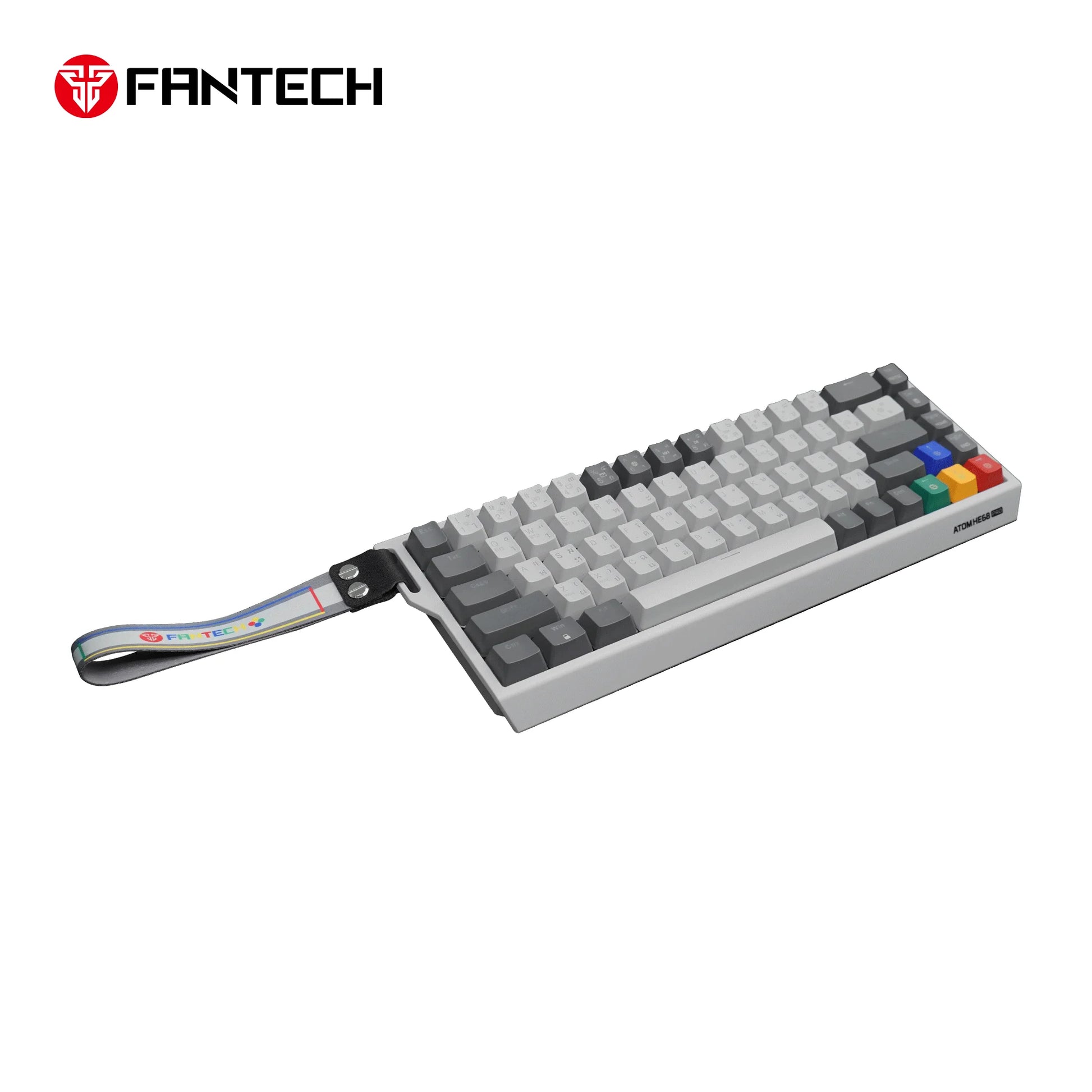 Fantech keyboard atom he68 mk922 magnetic switch 8000 hz – gray