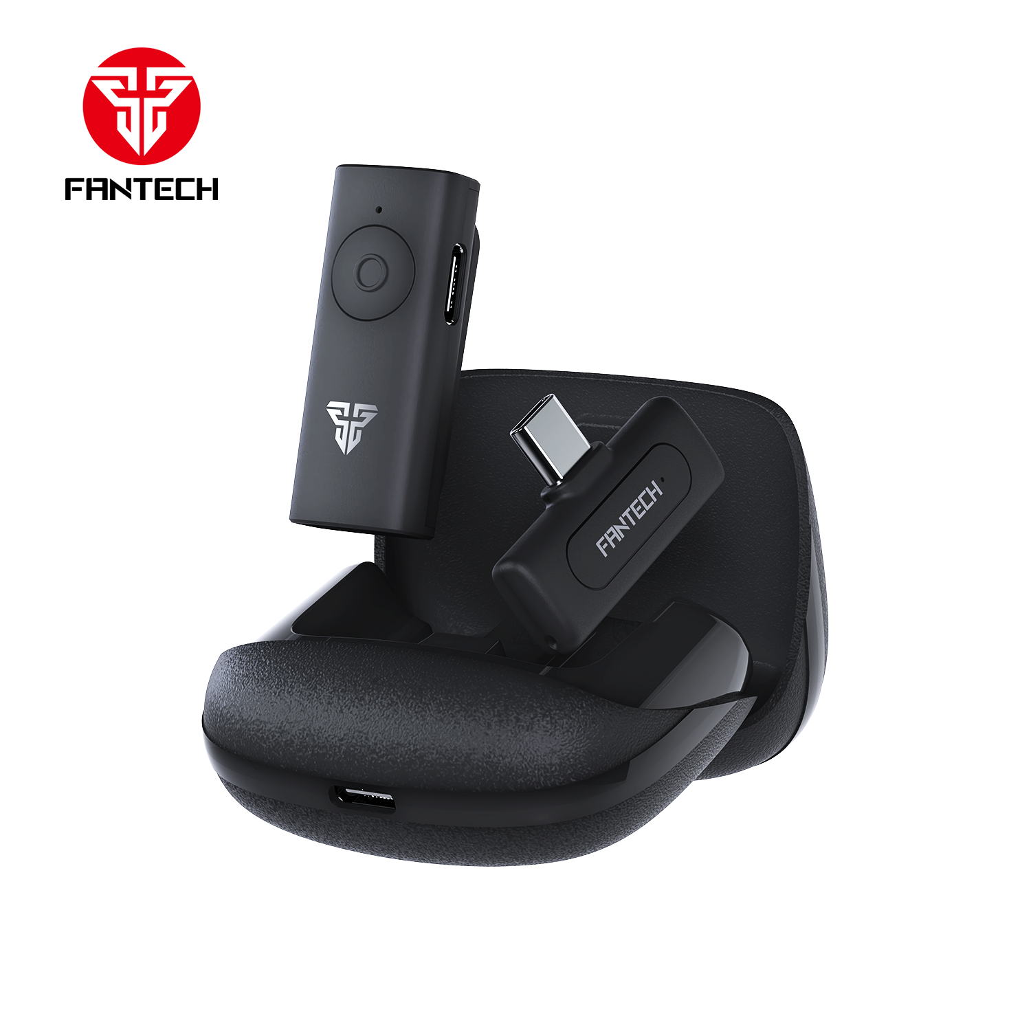 Fantech Leviosa Air Wmv11c Microphone Wireless Lavalier Type c - Gameonjo