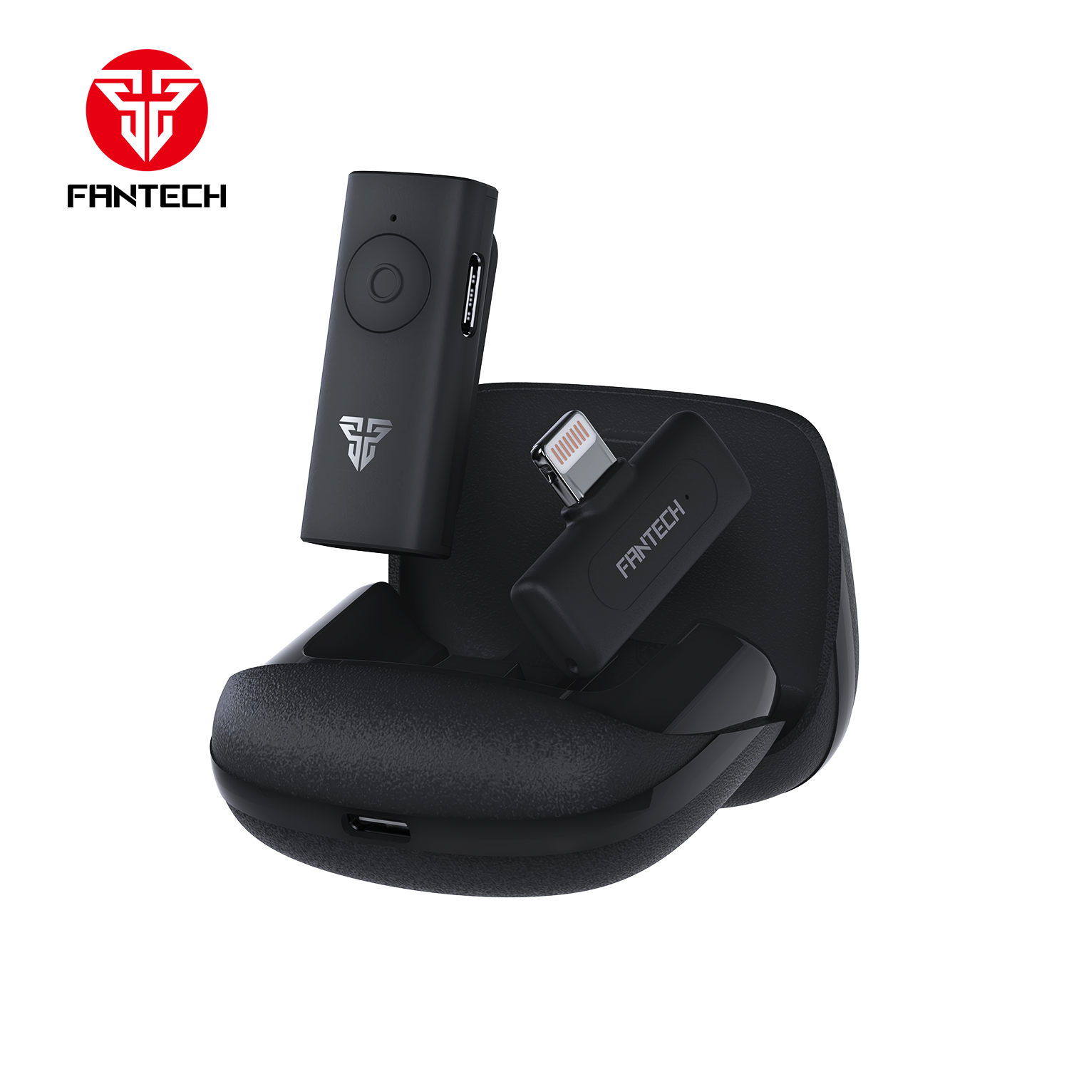 Fantech Leviosa Air Wmv11l Microphone Wireless Lavalier Lightning - Gameonjo