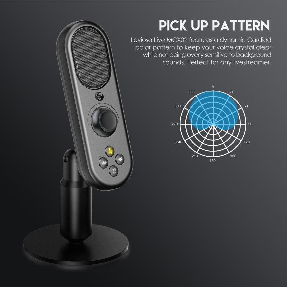 Fantech Leviosa Live Mcx02 Professional Smart Microphone - Gameonjo