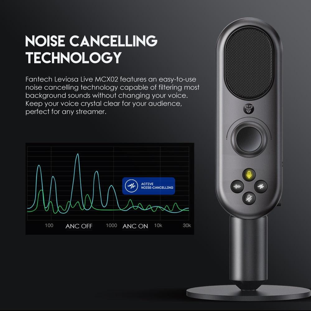 Fantech Leviosa Live Mcx02 Professional Smart Microphone - Gameonjo