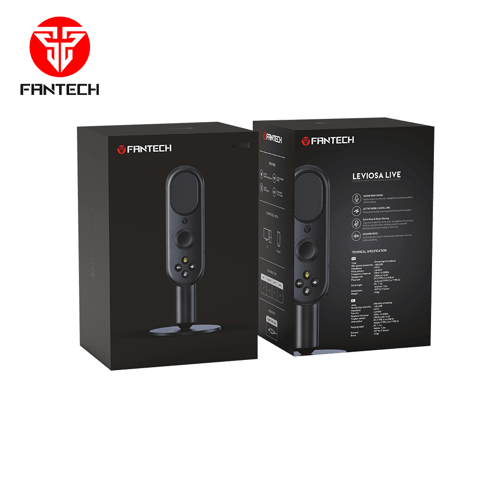 Fantech Leviosa Live Mcx02 Professional Smart Microphone - Gameonjo