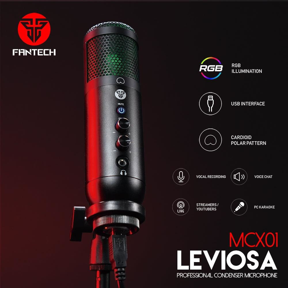 Fantech Leviosa Mcx01 Professional Condenser Microphone - Gameonjo