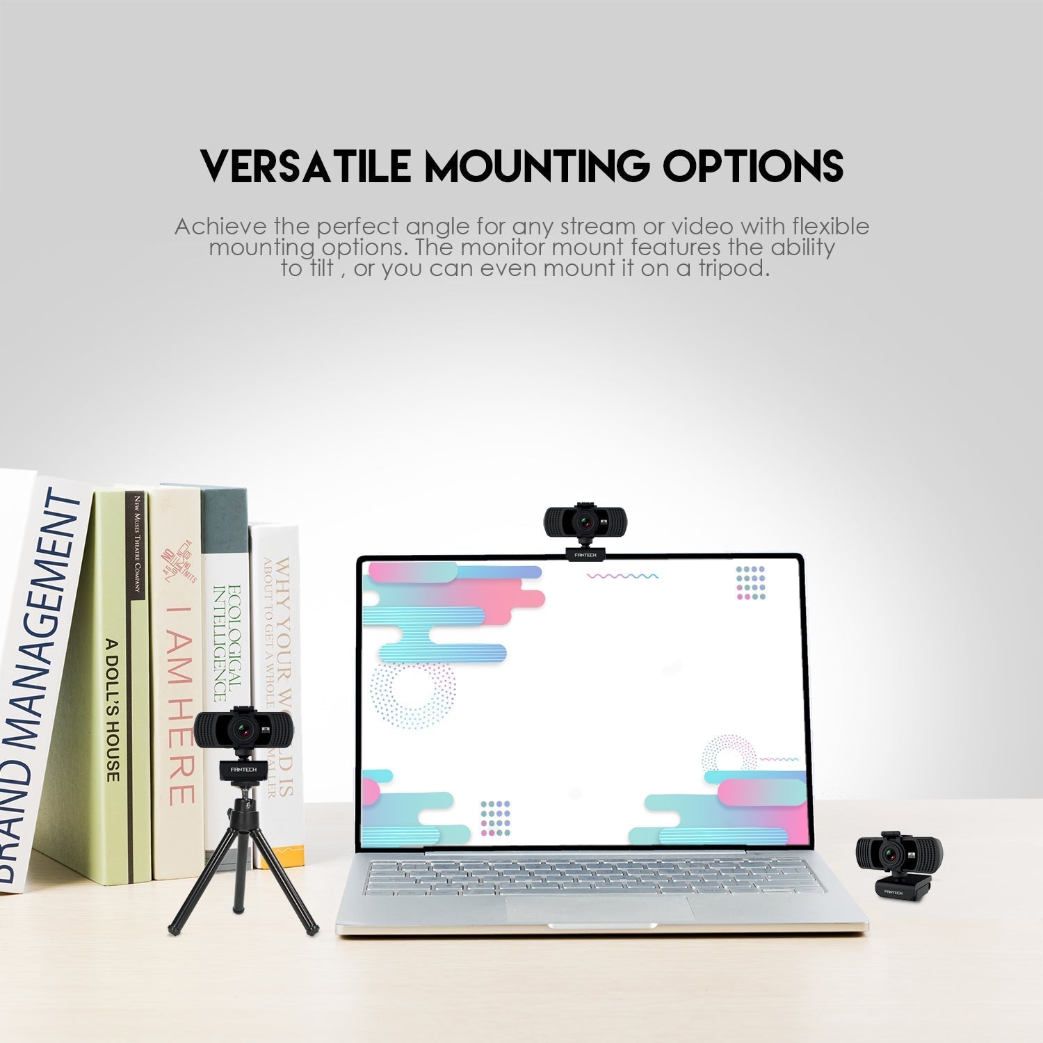 Fantech Luminous C31 Qhd 2k Webcam - Gameonjo