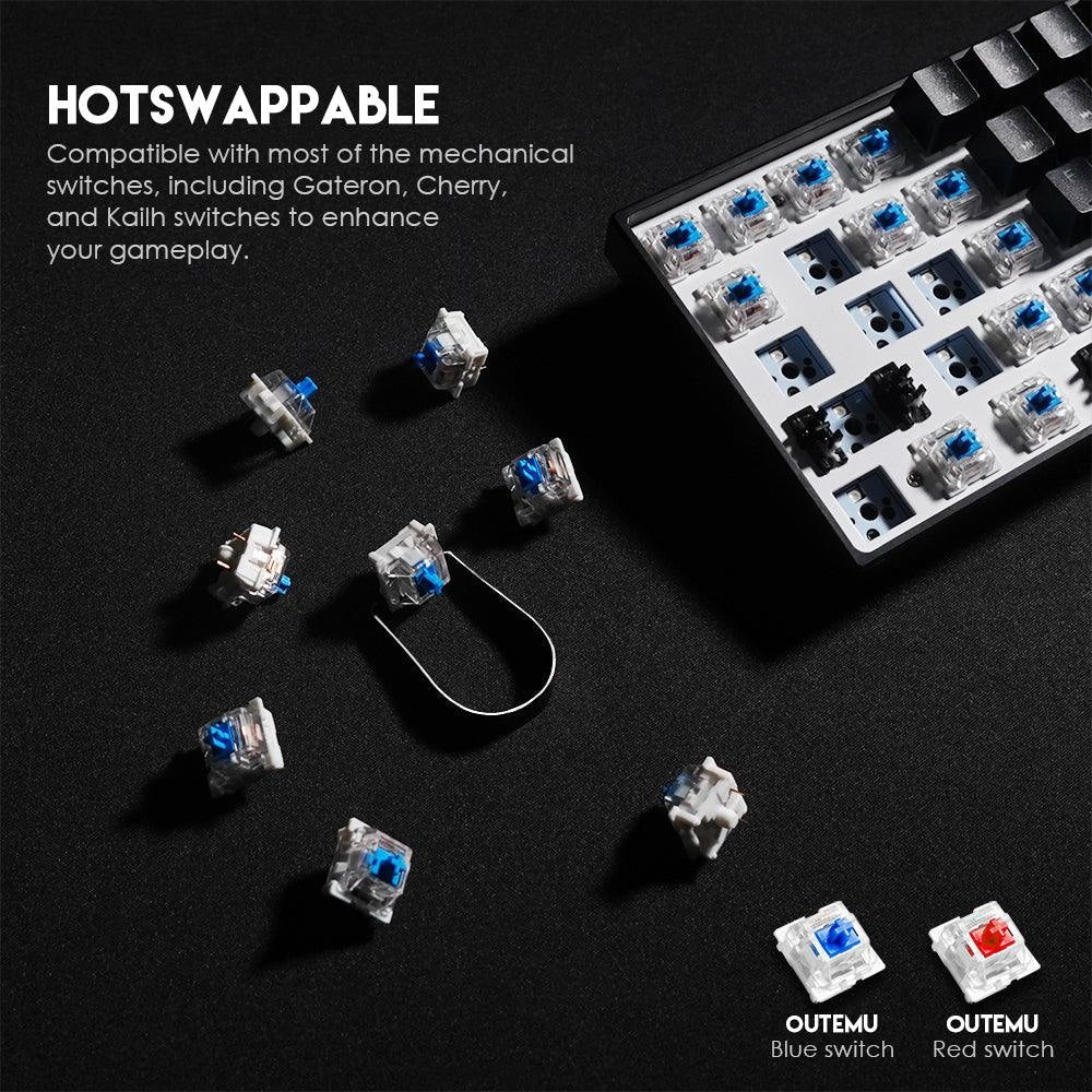 Fantech Maxfit61 Mk857 Rgb Mechanical Keyboard - Gameonjo